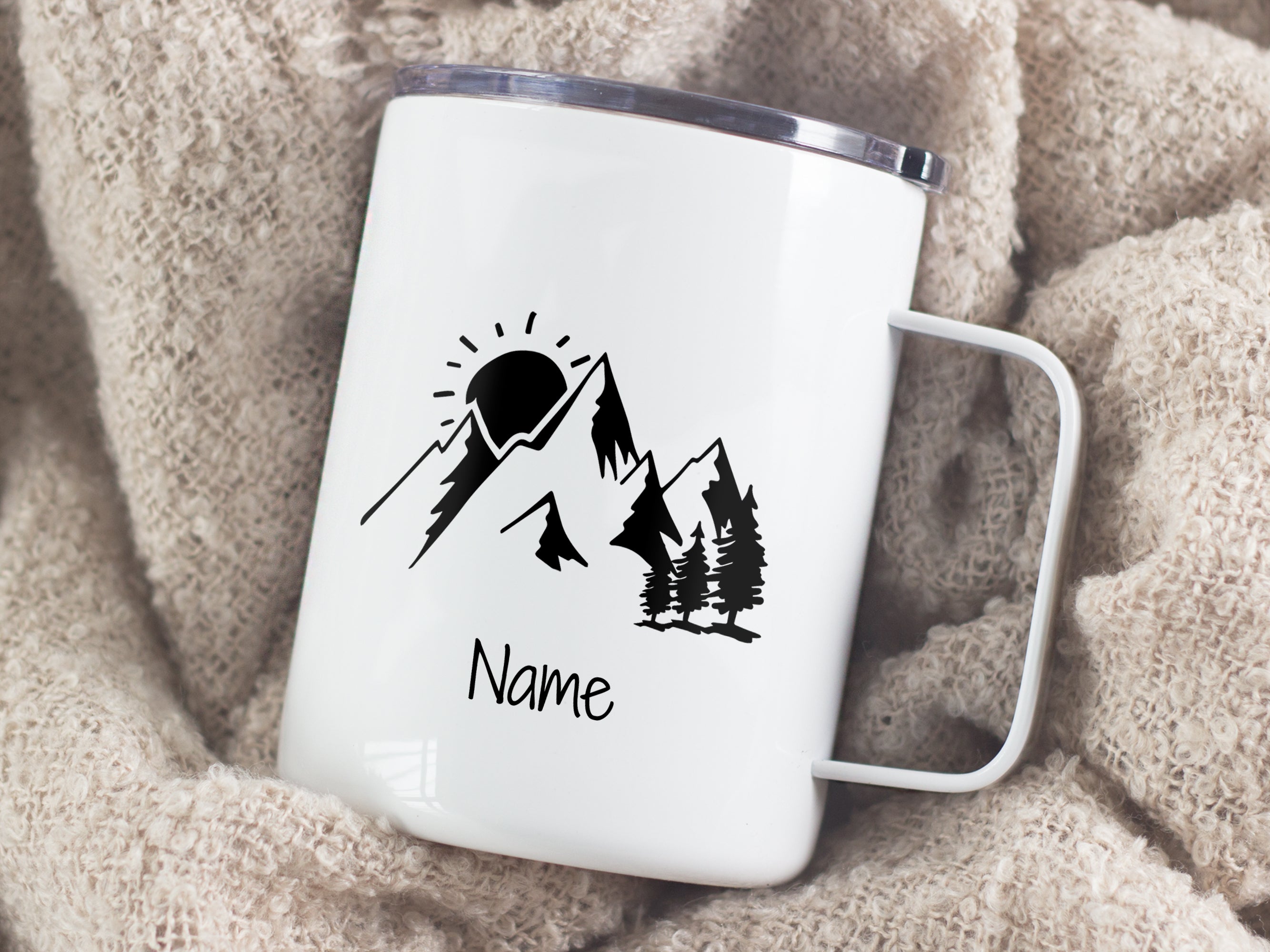 Wanderbecher Berge - Für Abenteuerlustige