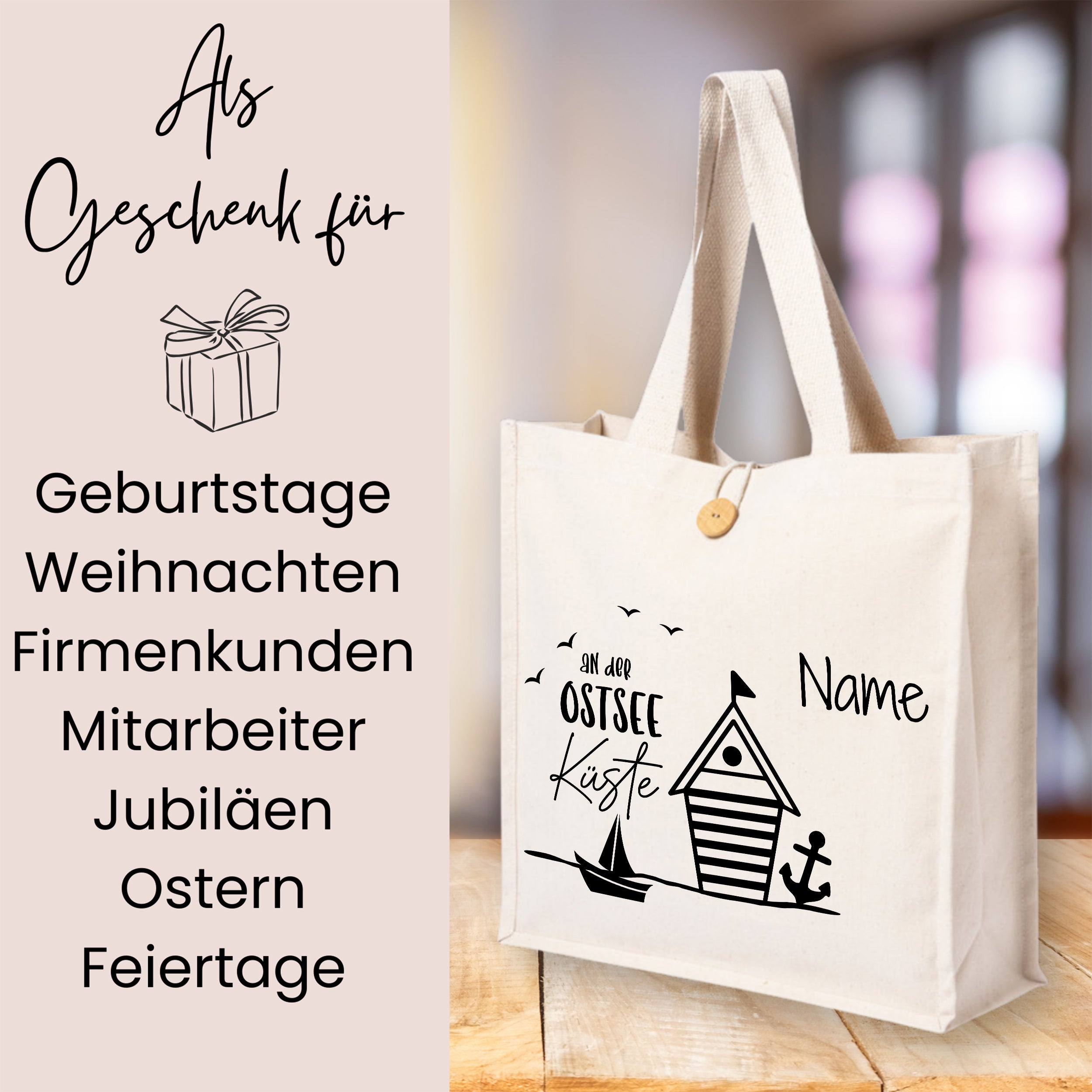 Tasche Ostsee-Küste