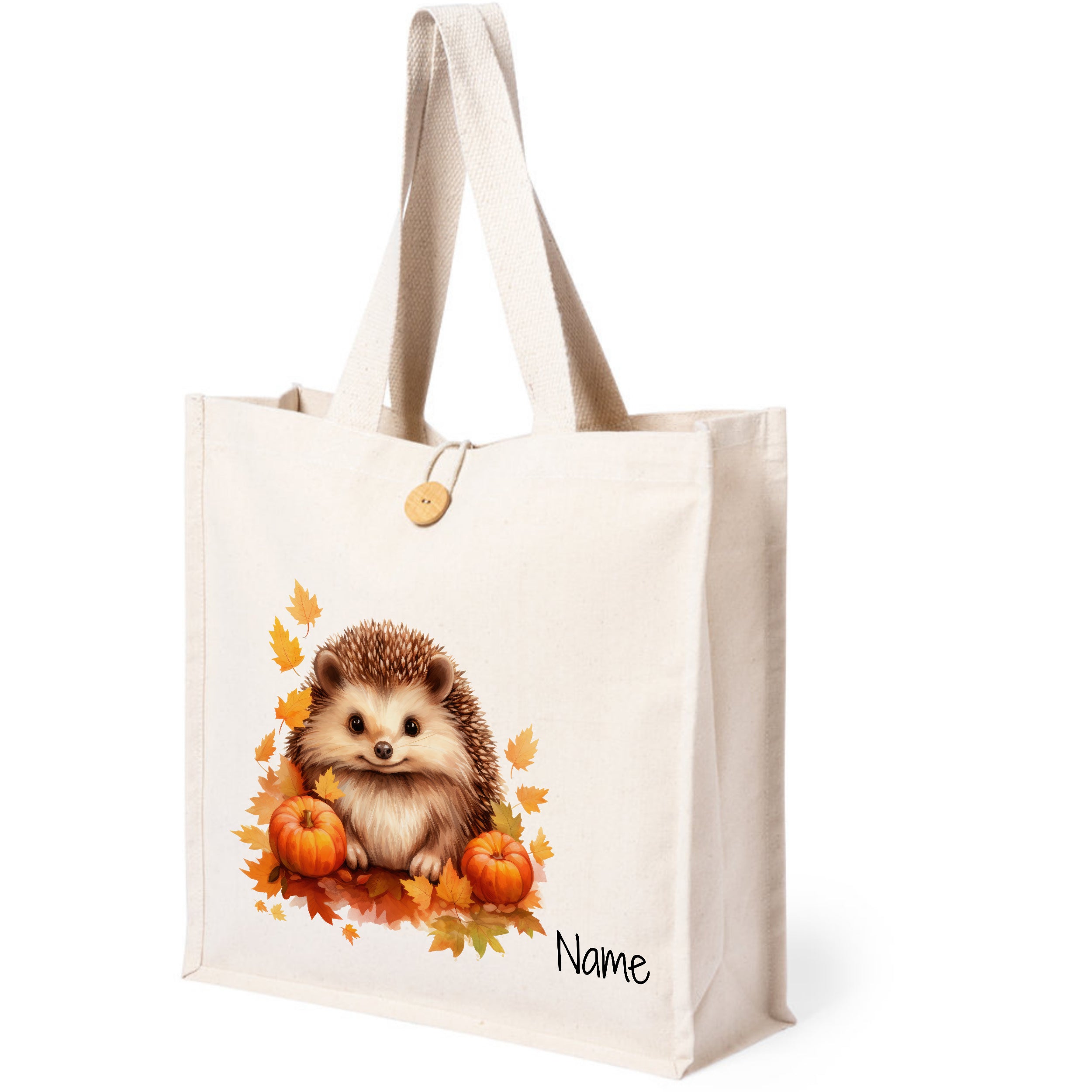 Tasche mit Igelmotiv