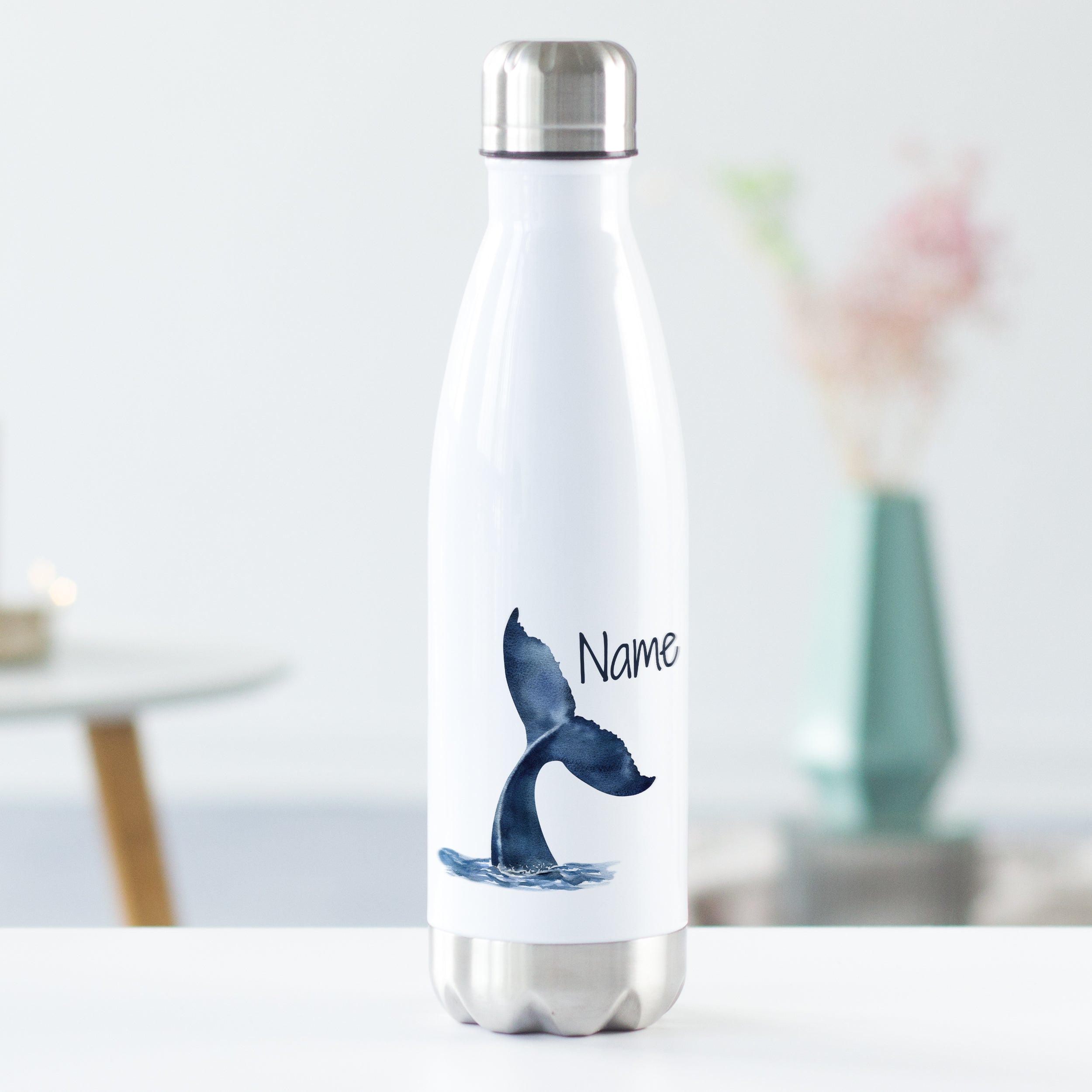 Thermosflasche Walfisch