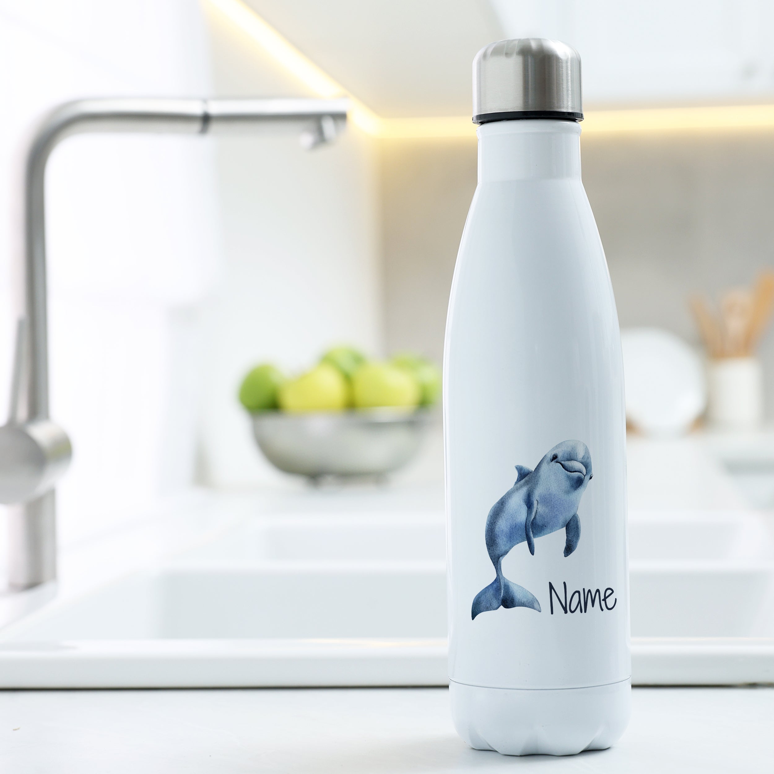 Thermosflasche Delphin