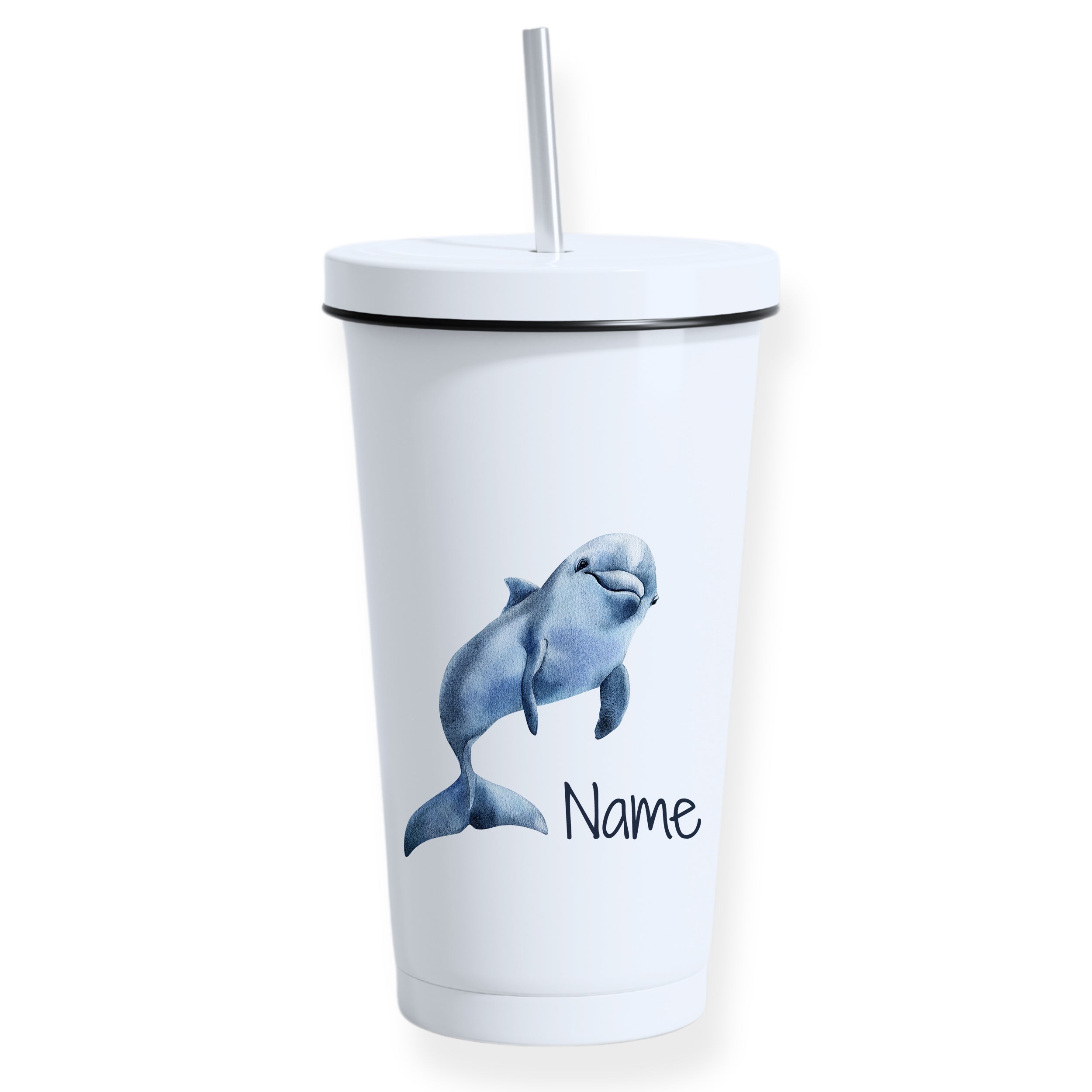 Trinkbecher mit Delfin