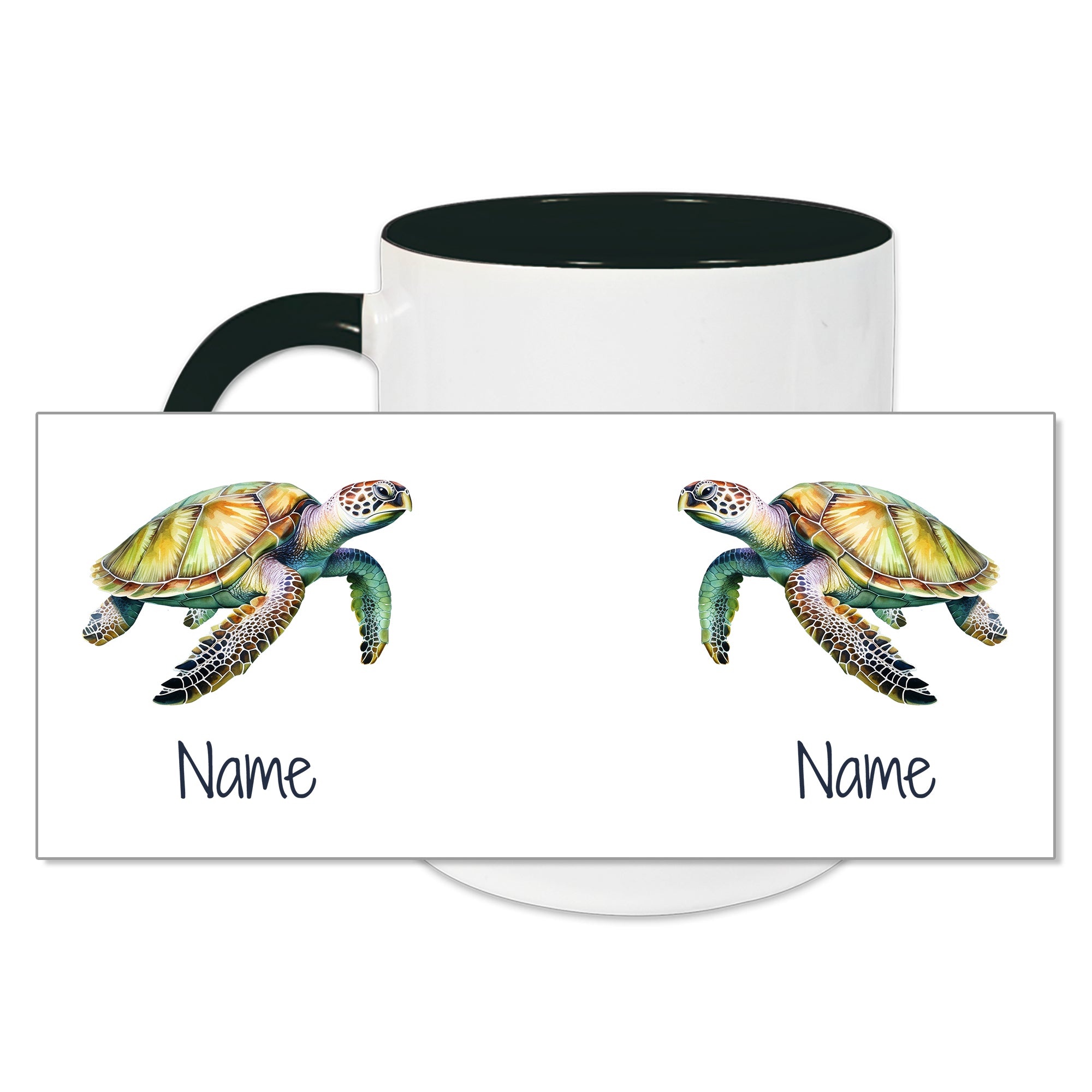 Tasse Meeresschildkröte