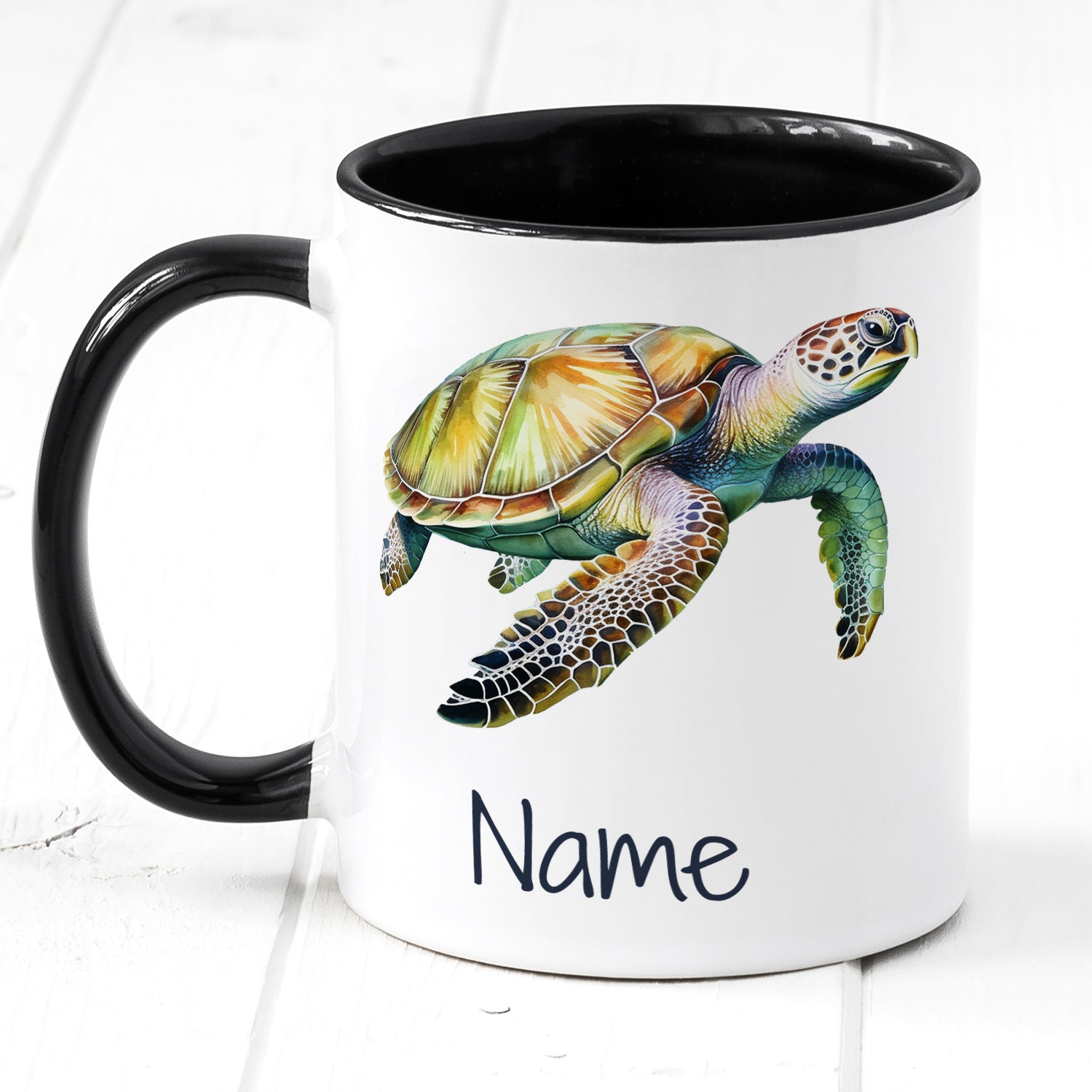 Tasse Meeresschildkröte