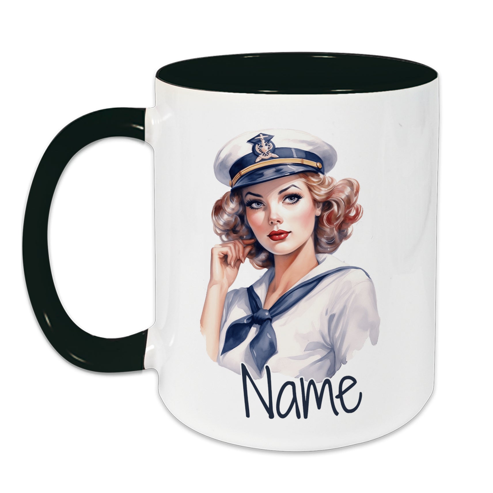 Tasse mit maritimem Motiv