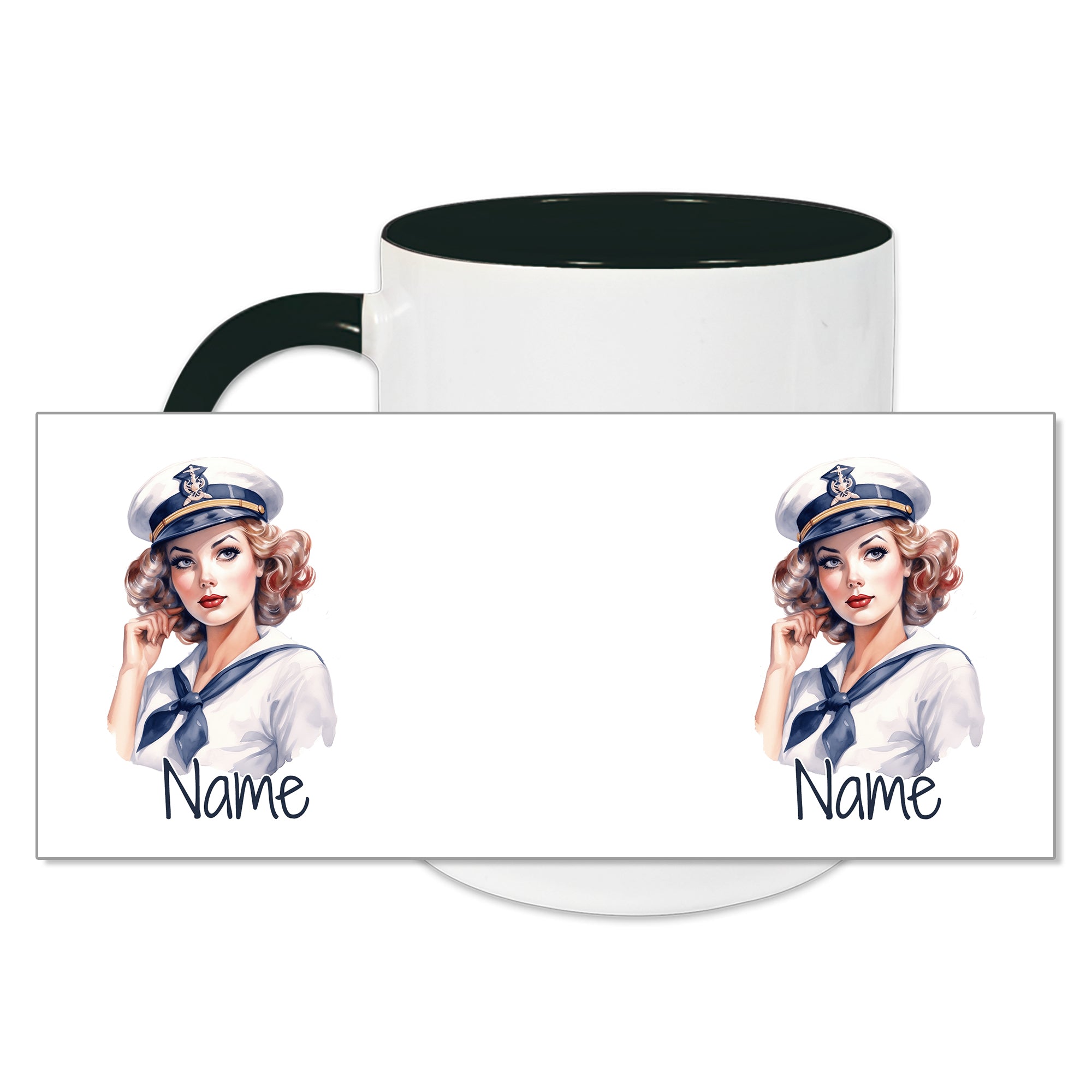 Tasse mit maritimem Motiv
