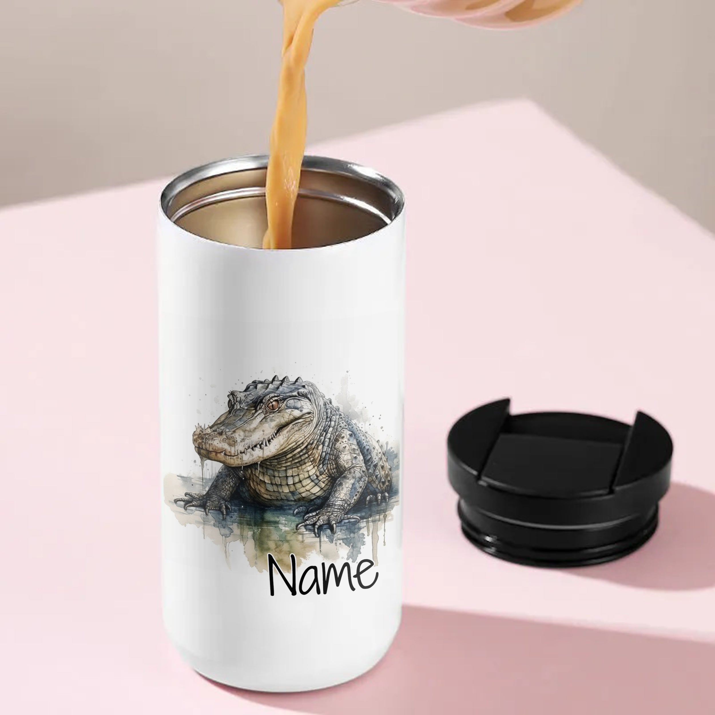 Kaffeebecher Alligator