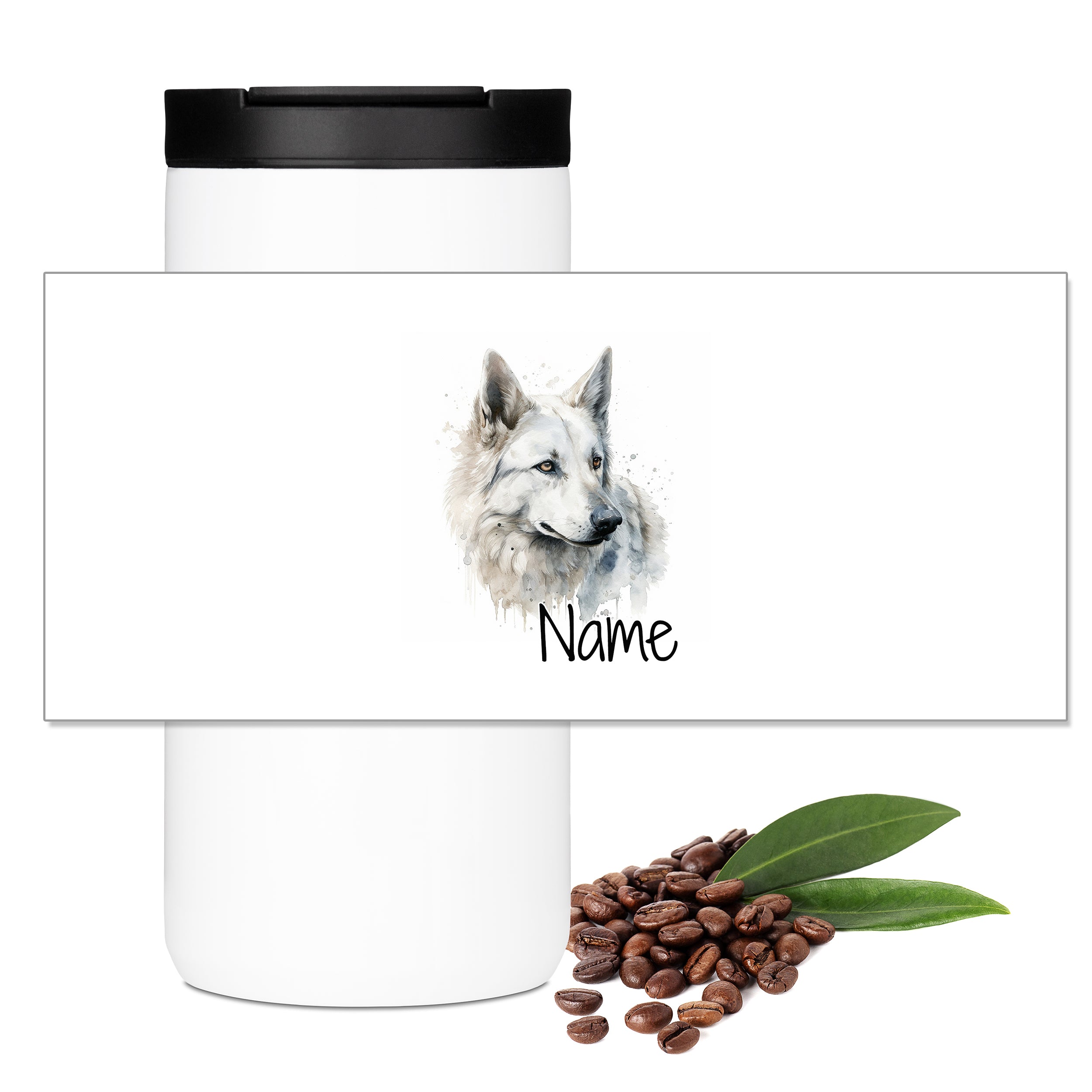 Kaffeebecher Wolf