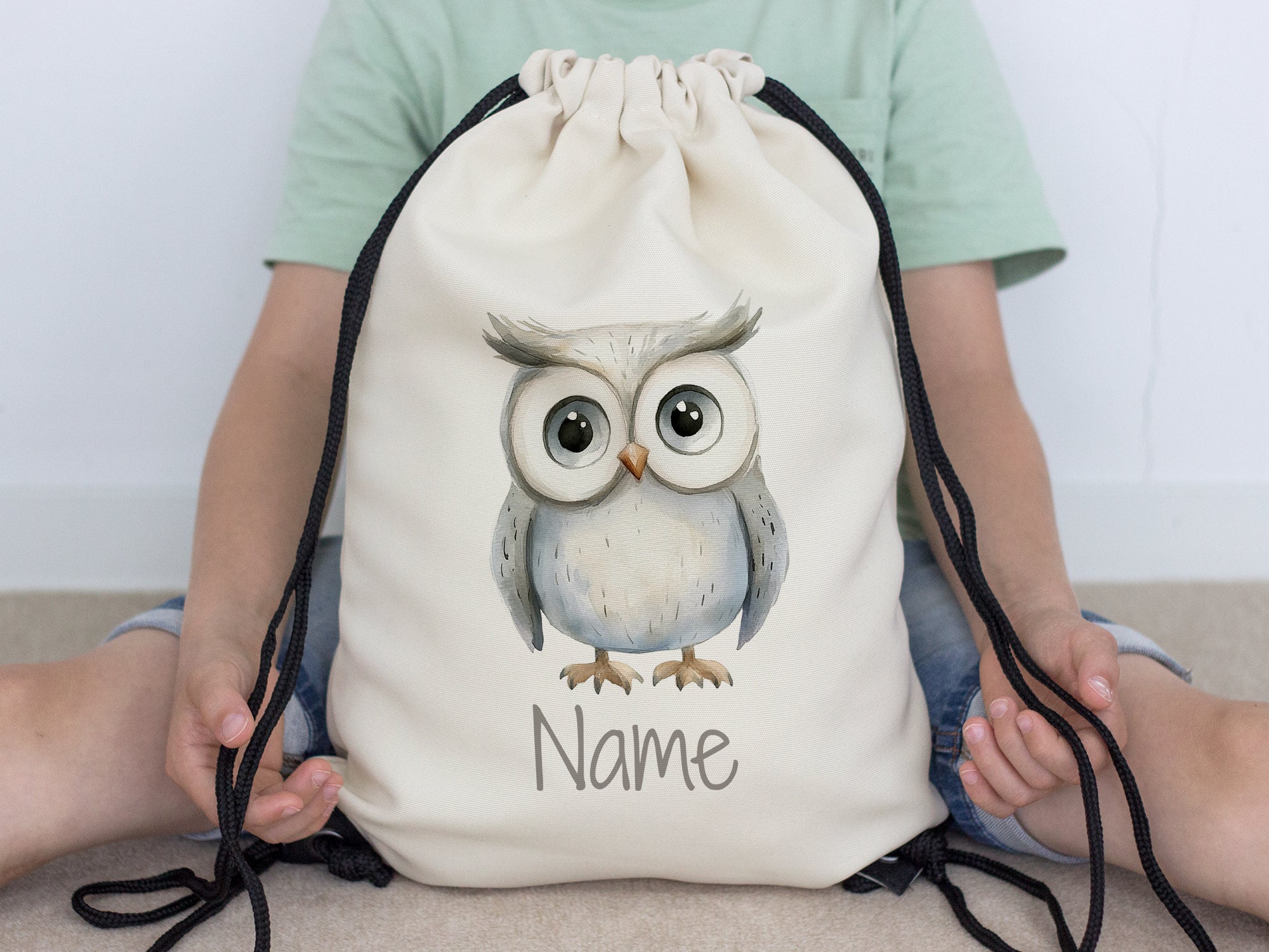 Turnbeutel Eule