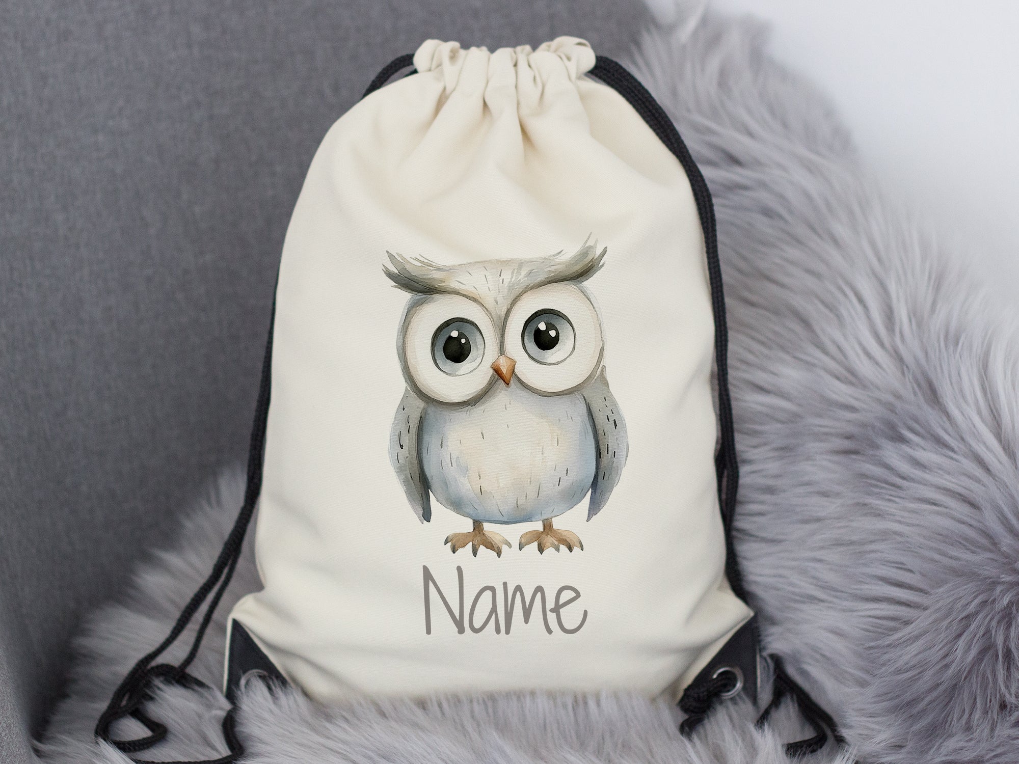 Turnbeutel Eule