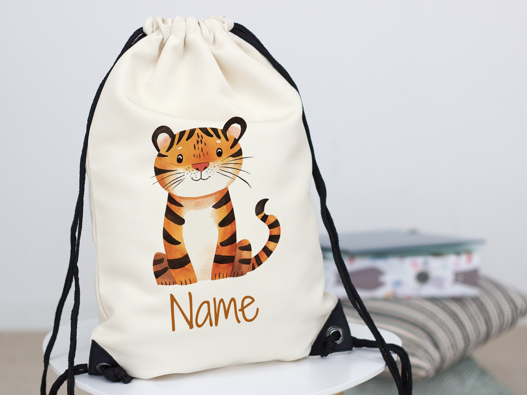 Turnbeutel Tiger