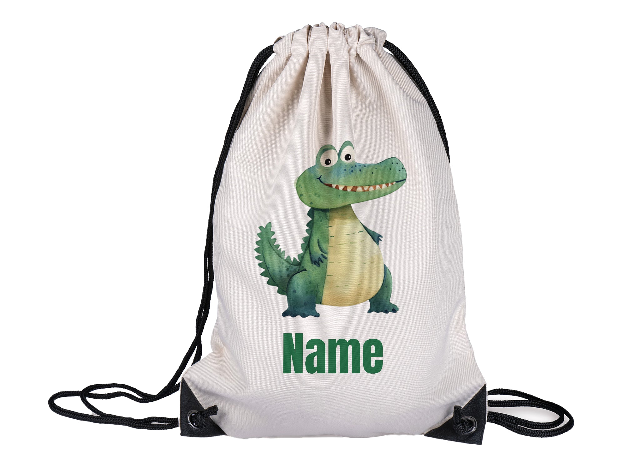Turnbeutel Krokodil