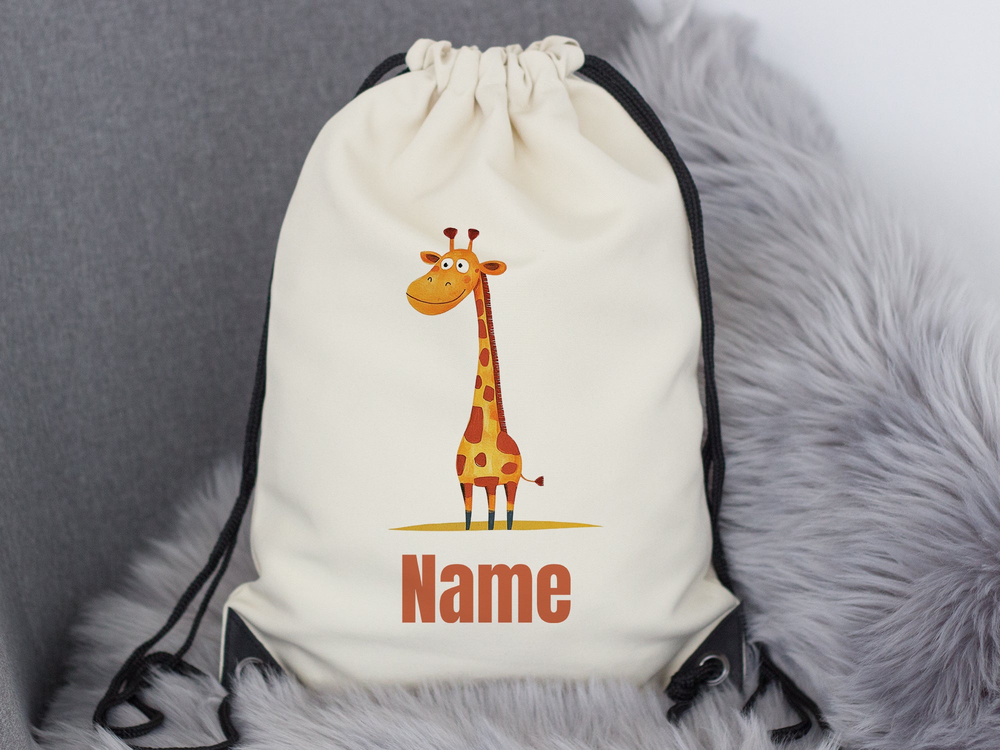 Turnbeutel Giraffe