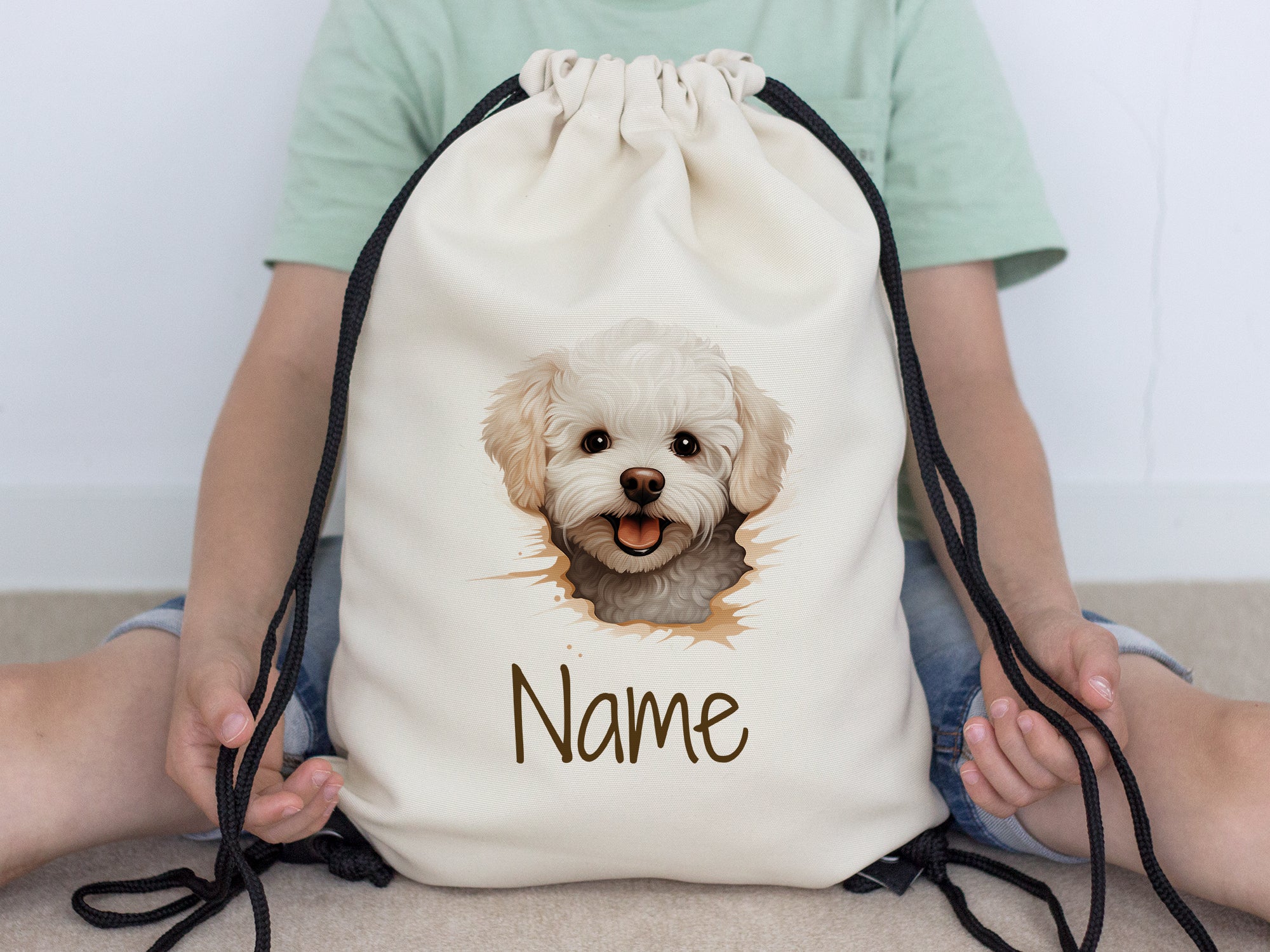 Turnbeutel Bichon Frise