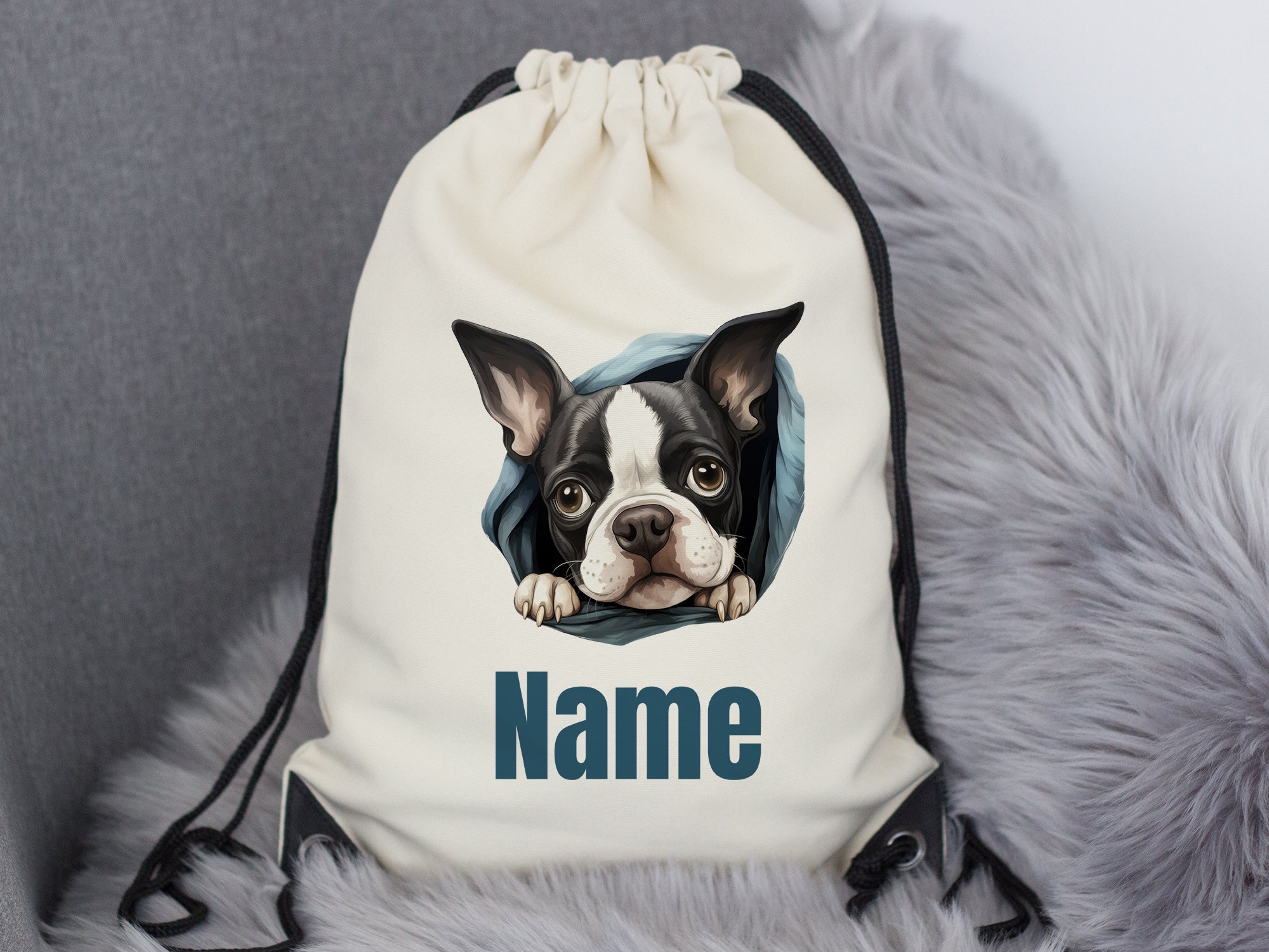 Turnbeutel Boston Terrier