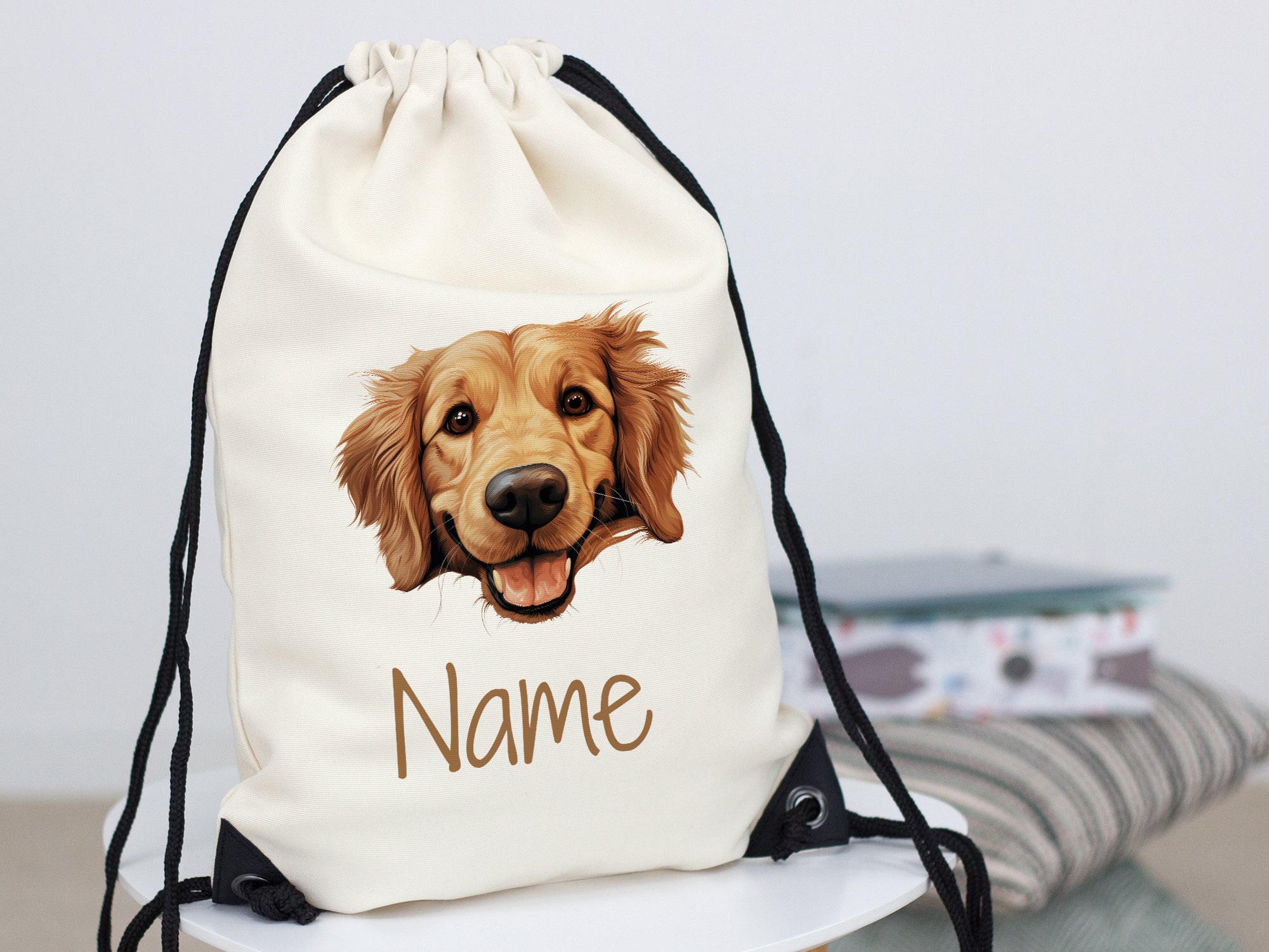 Turnbeutel Golden Retriever