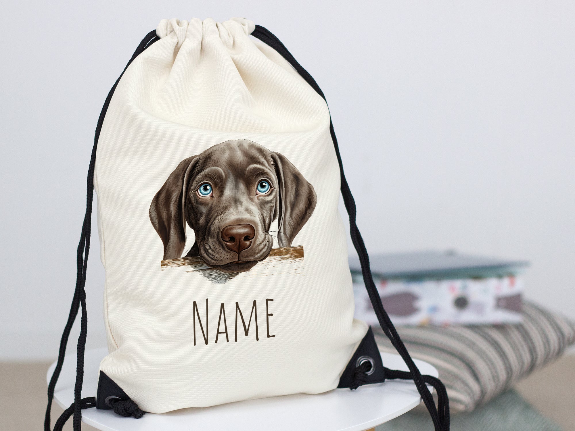 Turnbeutel Weimaraner