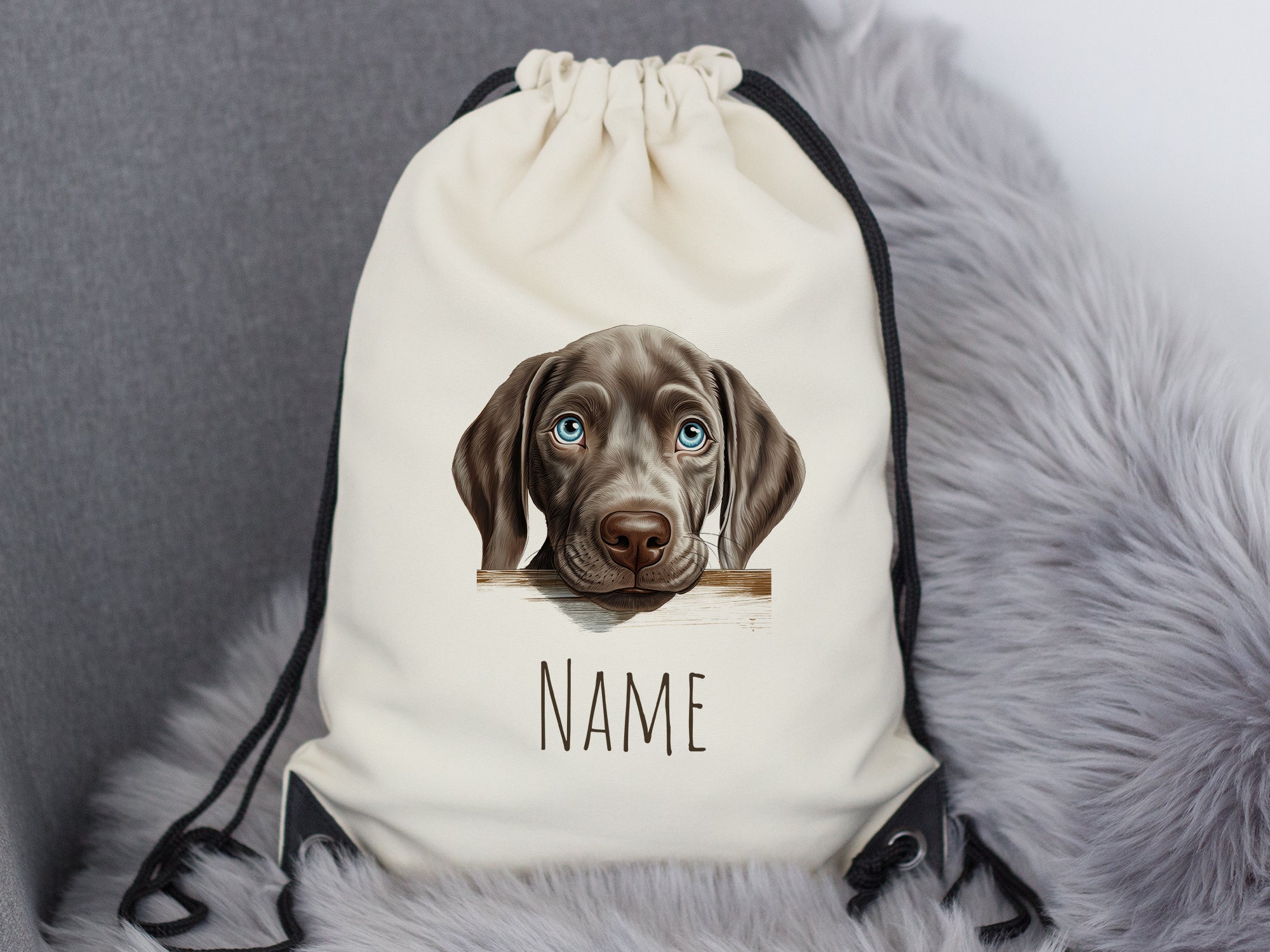 Turnbeutel Weimaraner