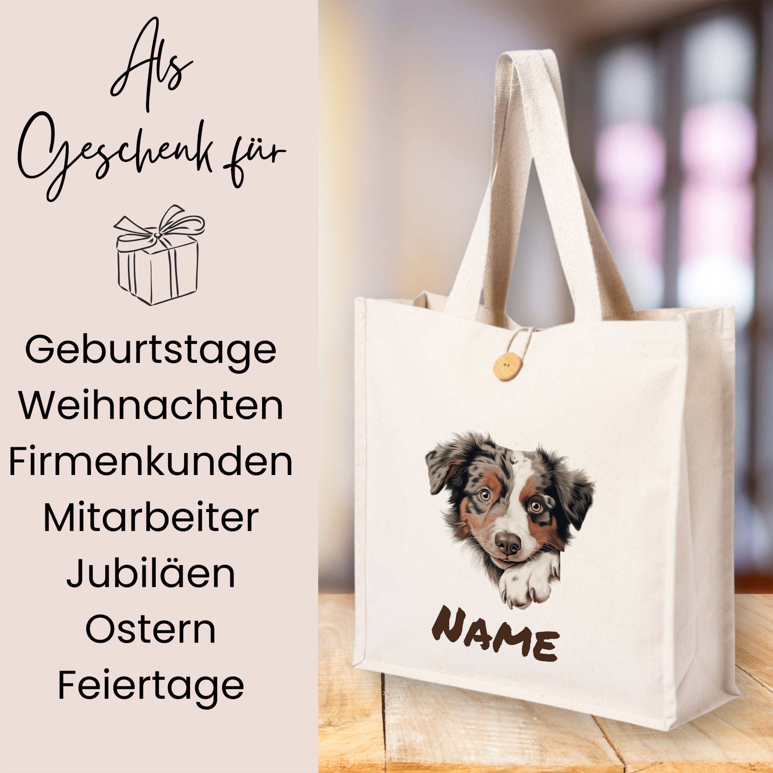 Tasche Australischer Schäferhund