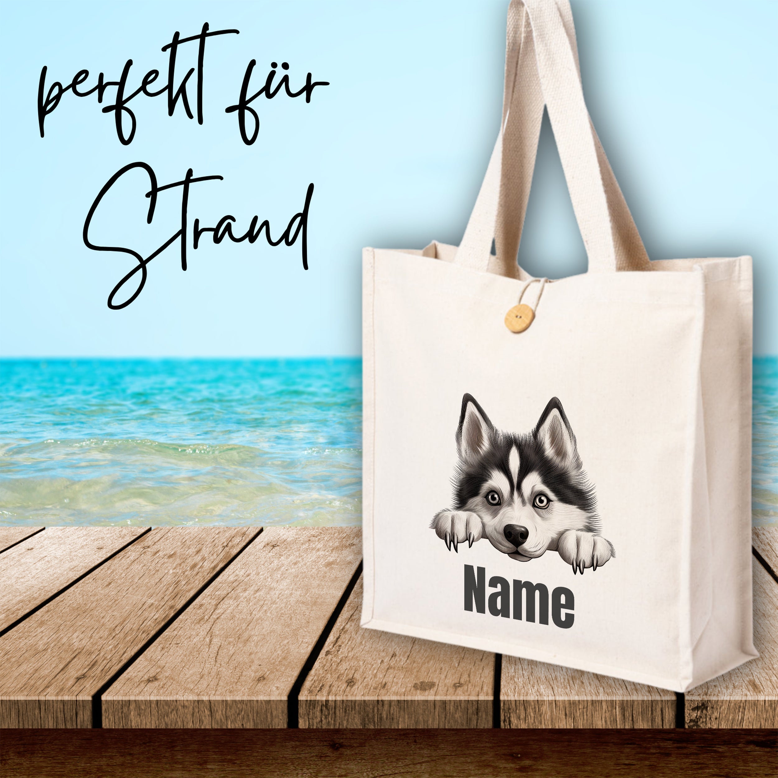 Tasche Siberian Husky