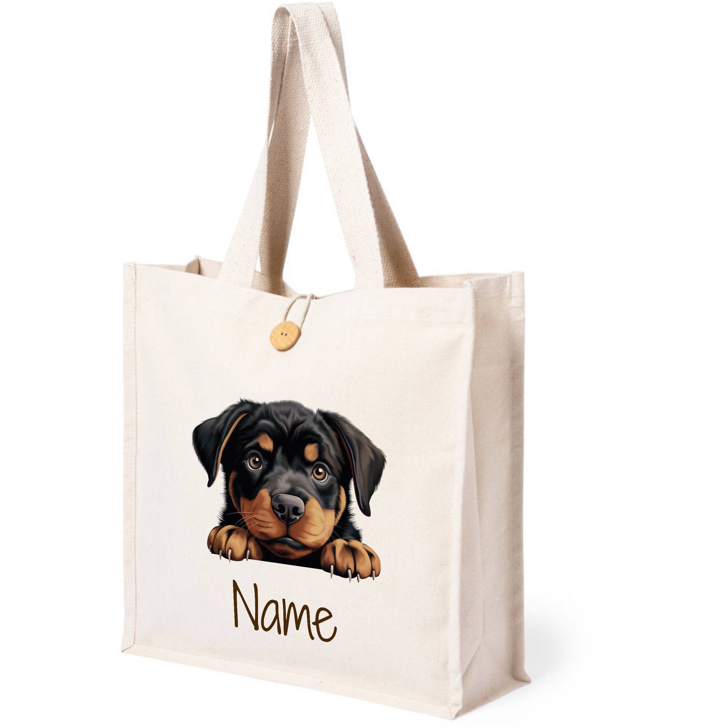Tasche mit Rottweiler