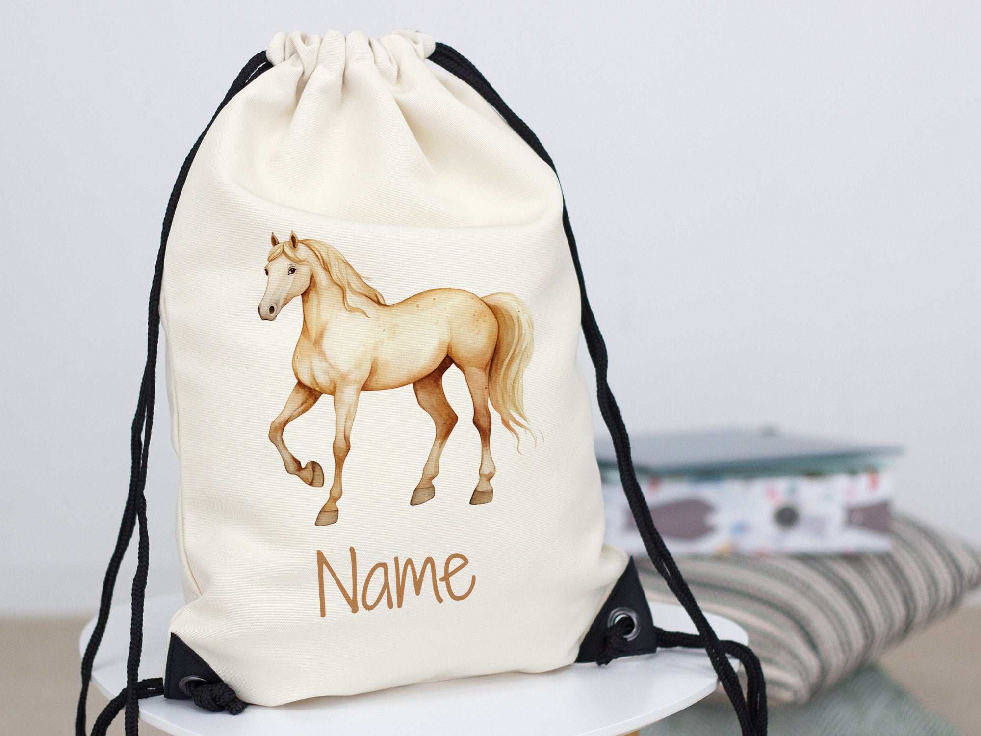 Turnbeutel Pferd