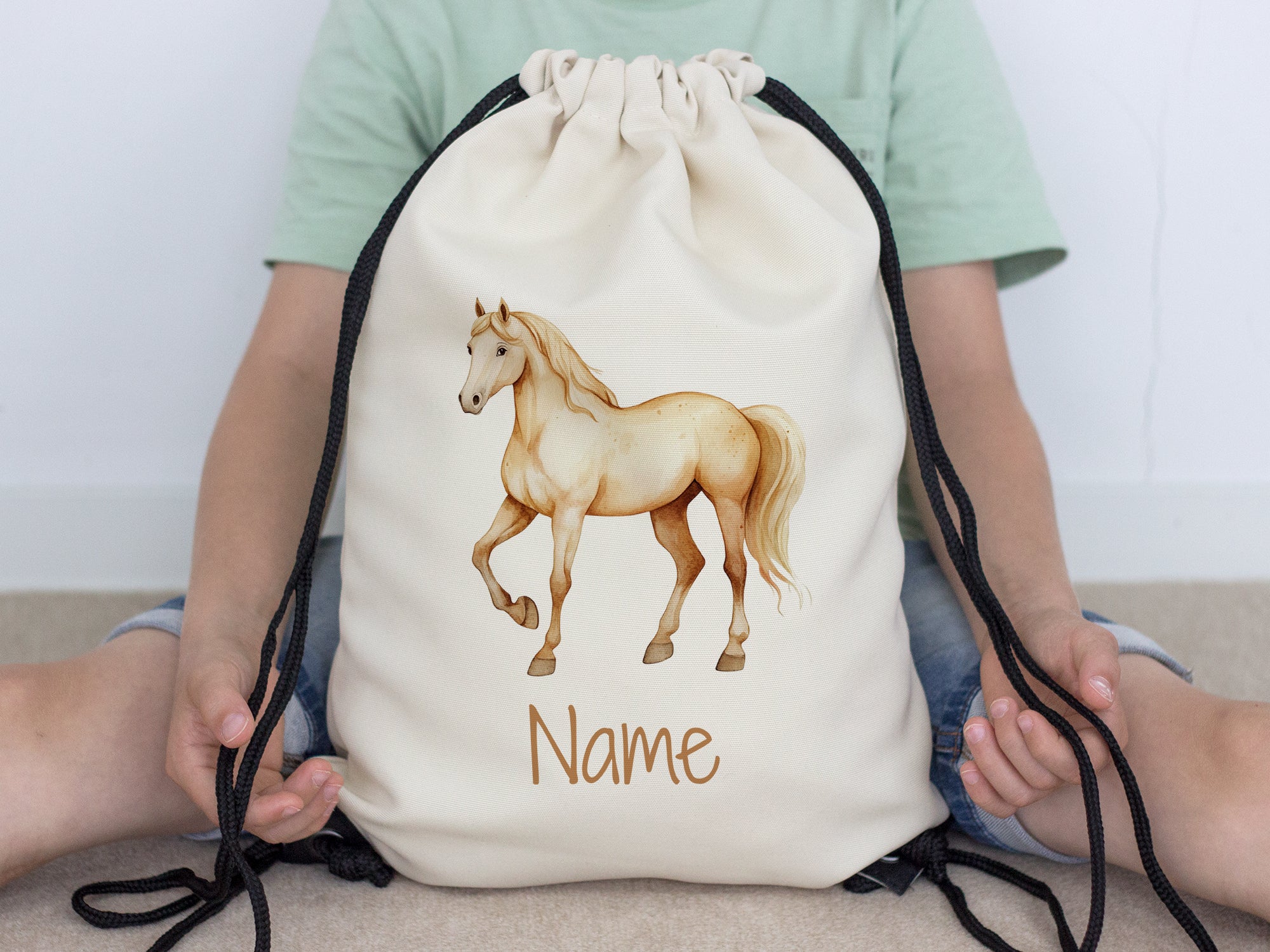 Turnbeutel Pferd