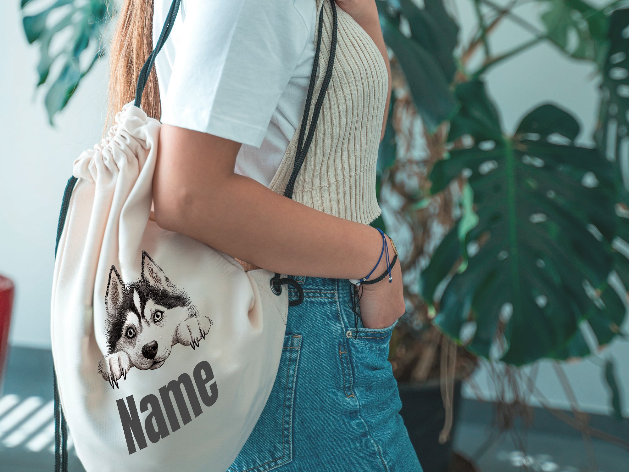 Turnbeutel Siberian Husky