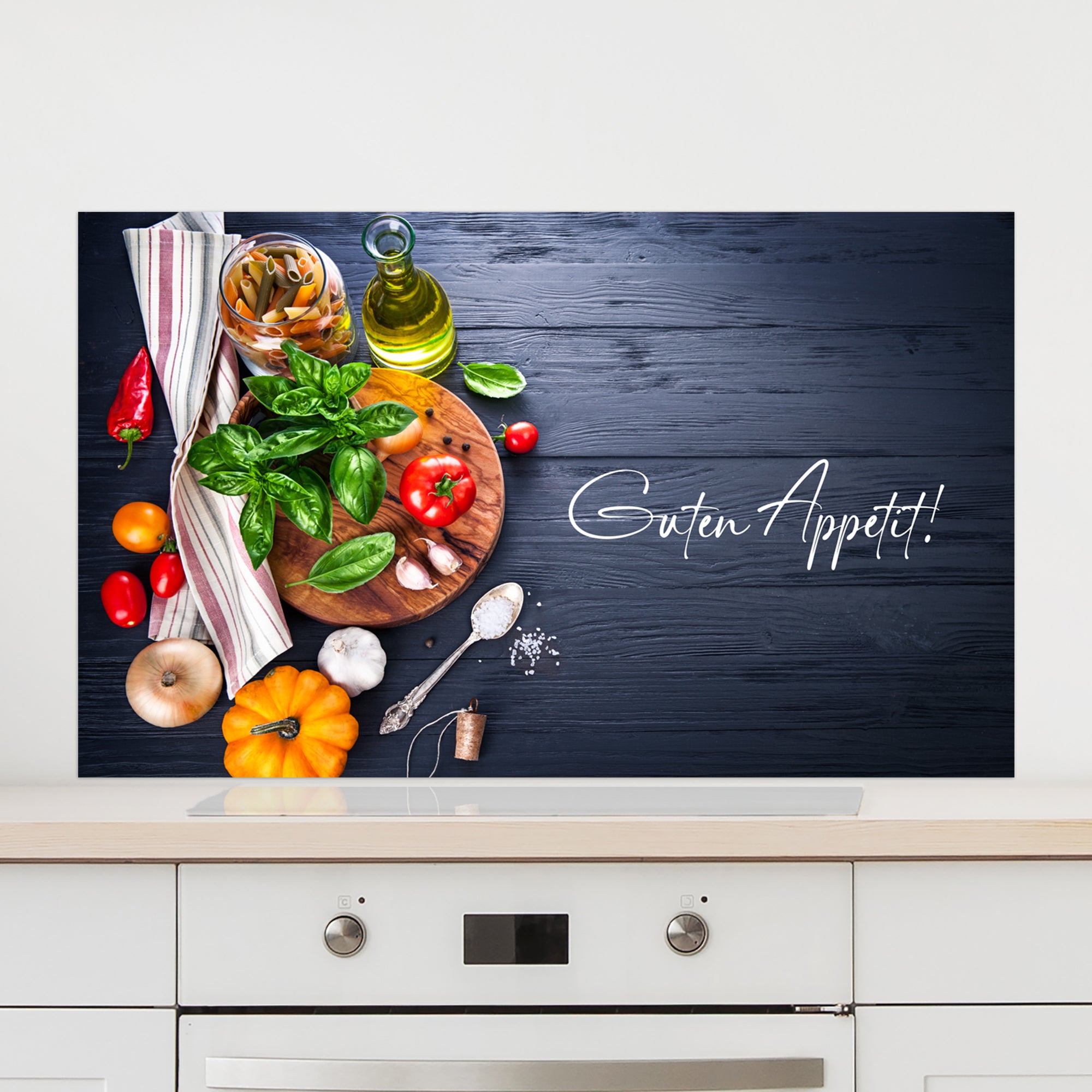 Spritzschutz Guten Appetit! - Für kulinarische Freude in deiner Küche