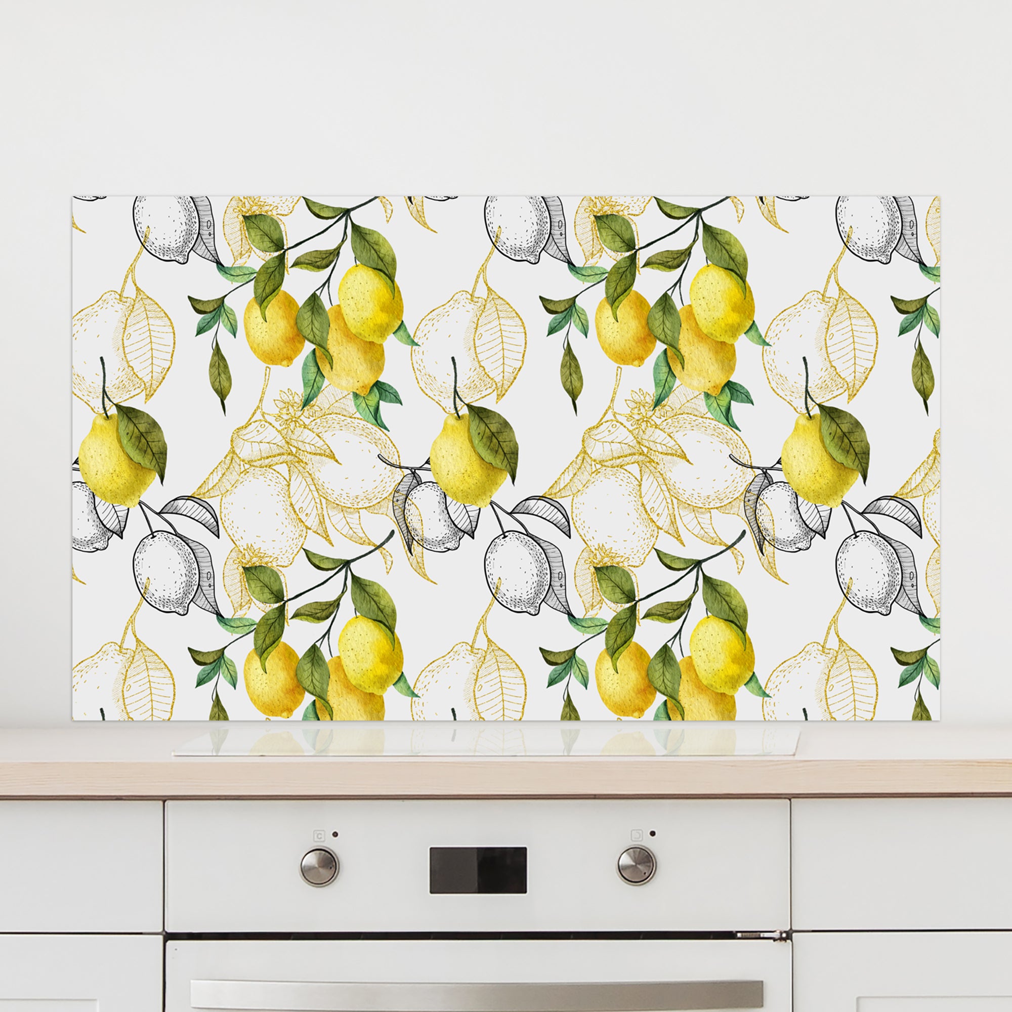 Spritzschutz Zitronen