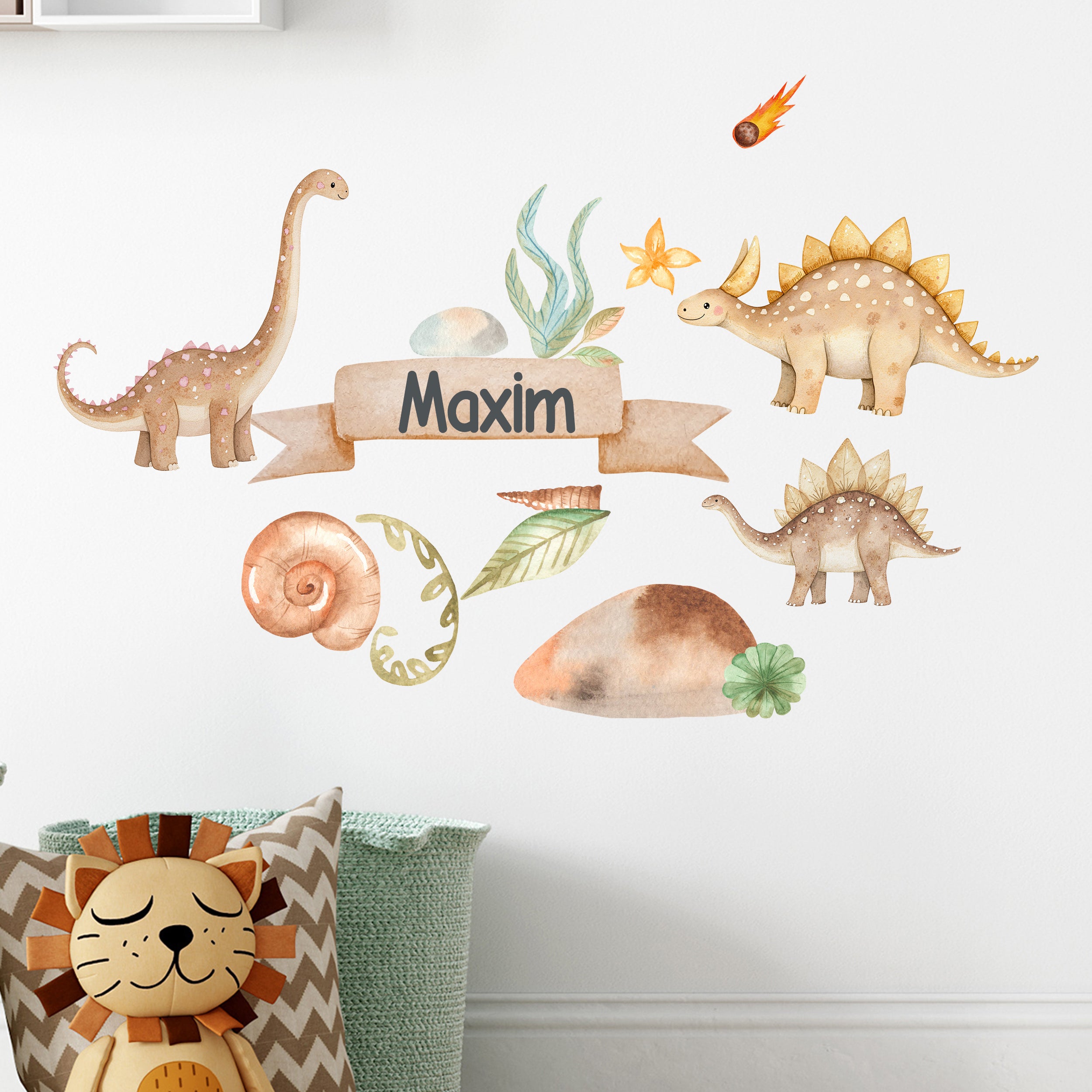 Wandtattoo Dinosaurier