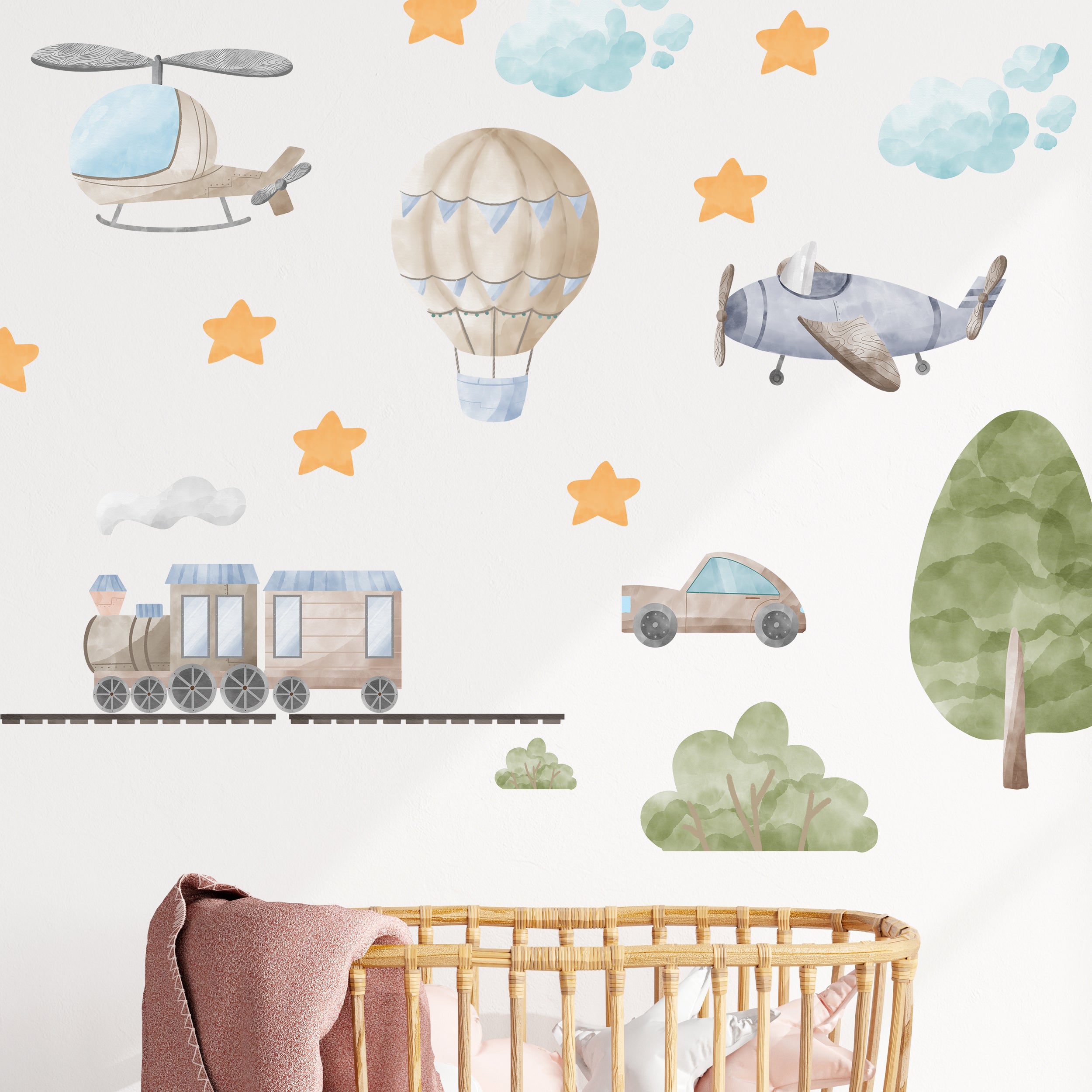 Wandtattoo Kinderzimmer Abenteuer