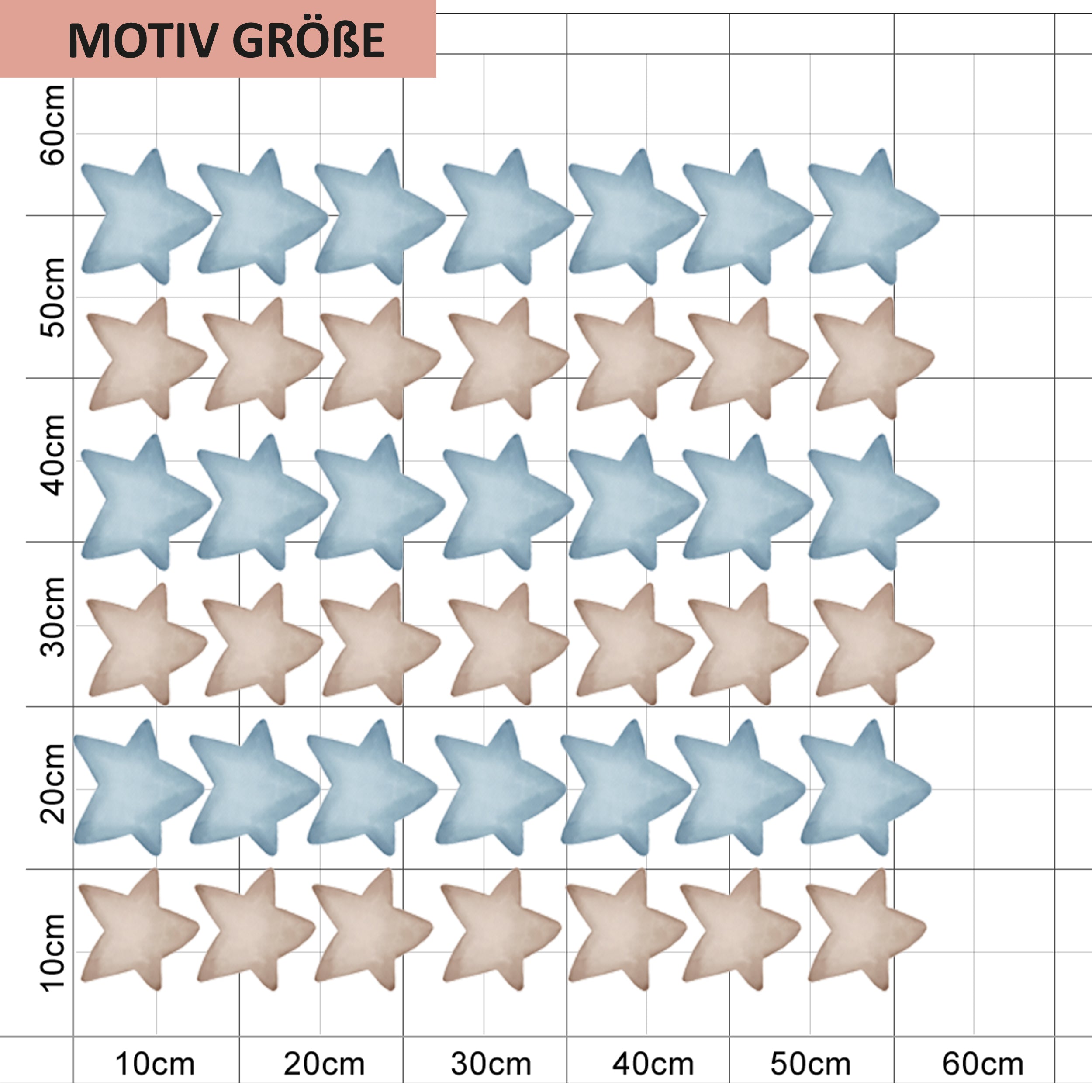 Wandtattoo Sterne Set