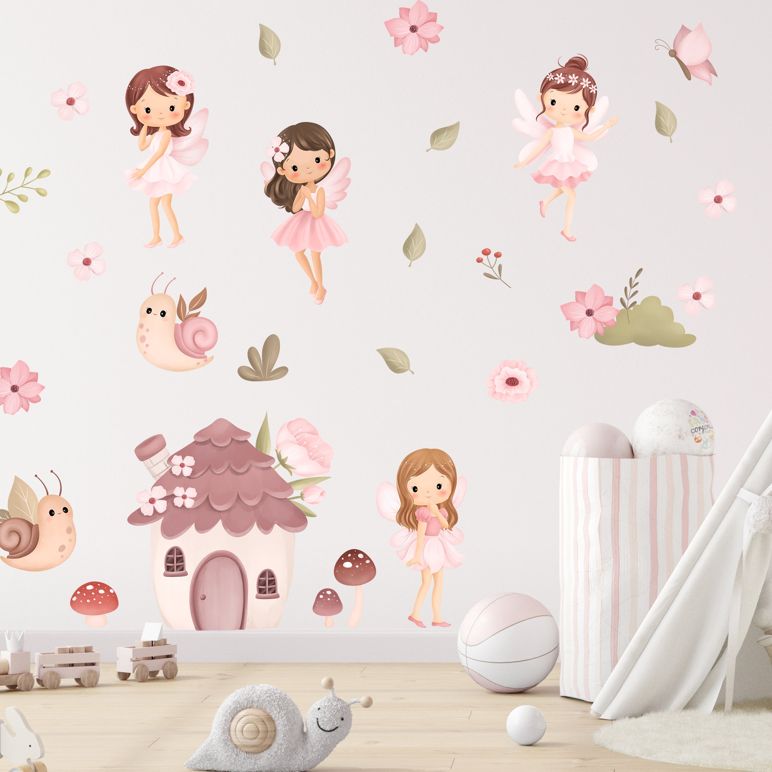 Wandtattoo Kinderzimmer Feen