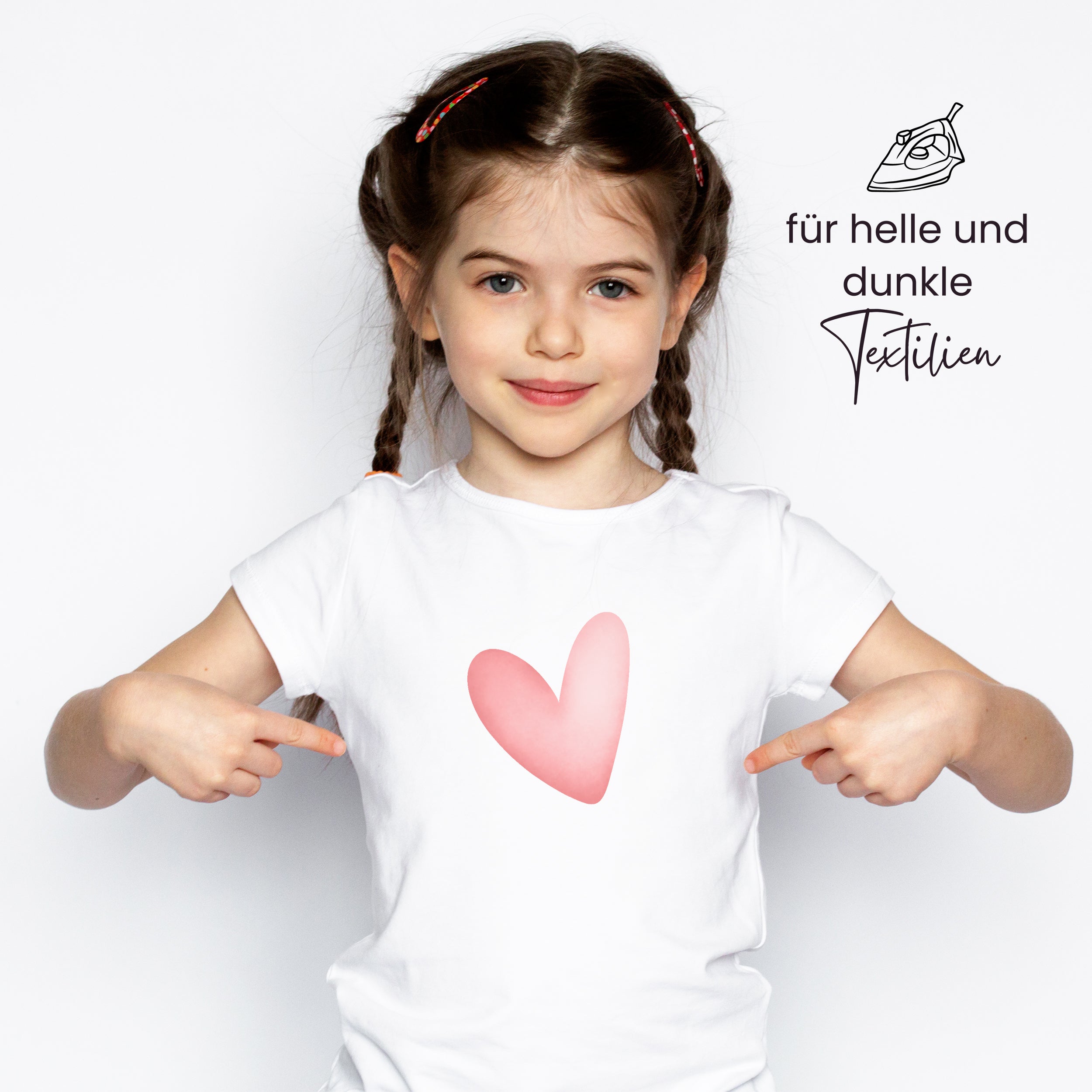 Bügelbild Set Geschenk - Freude für kleine Entdecker