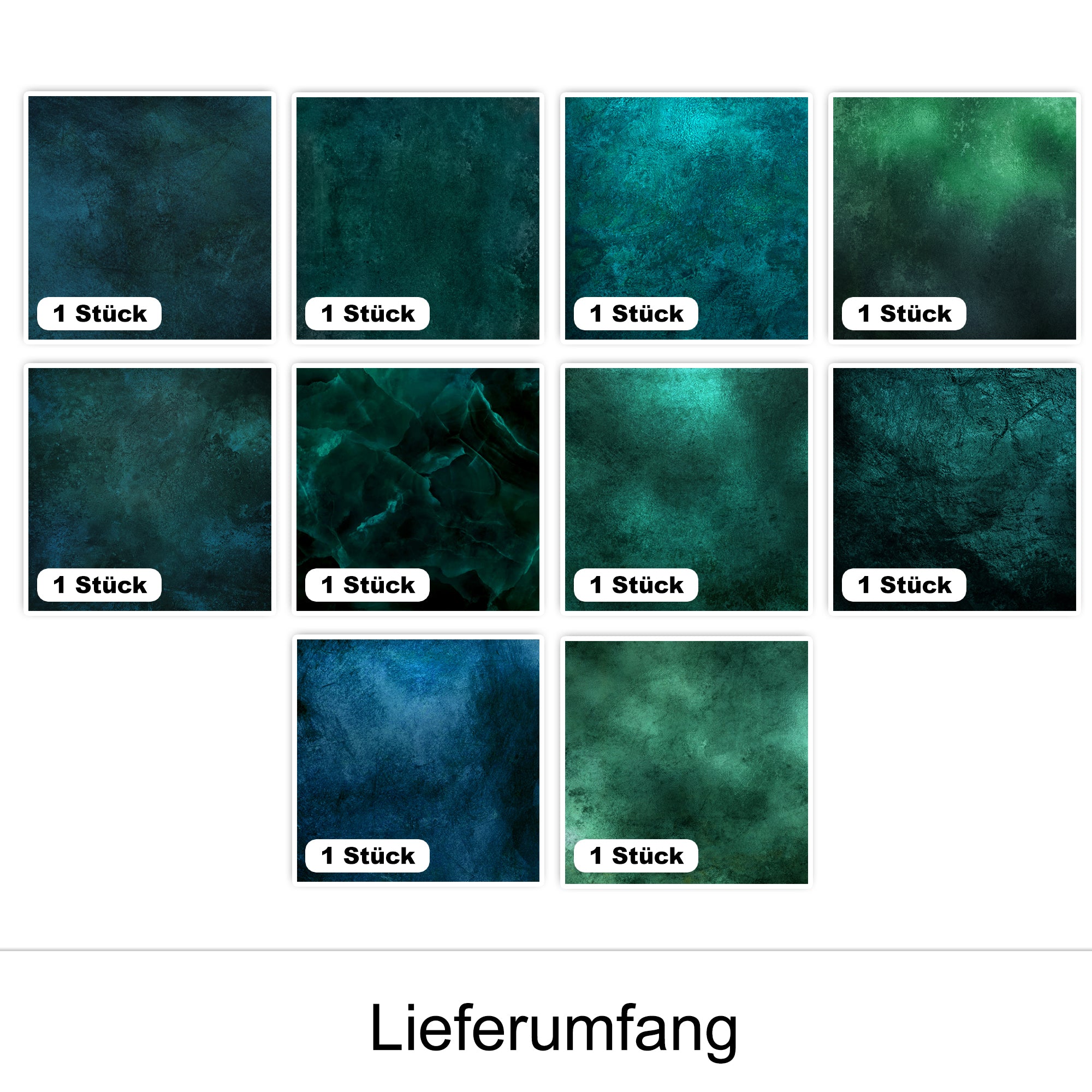 Fliesenaufkleber in Smaragdgrün - Für kreativen Wohnstil