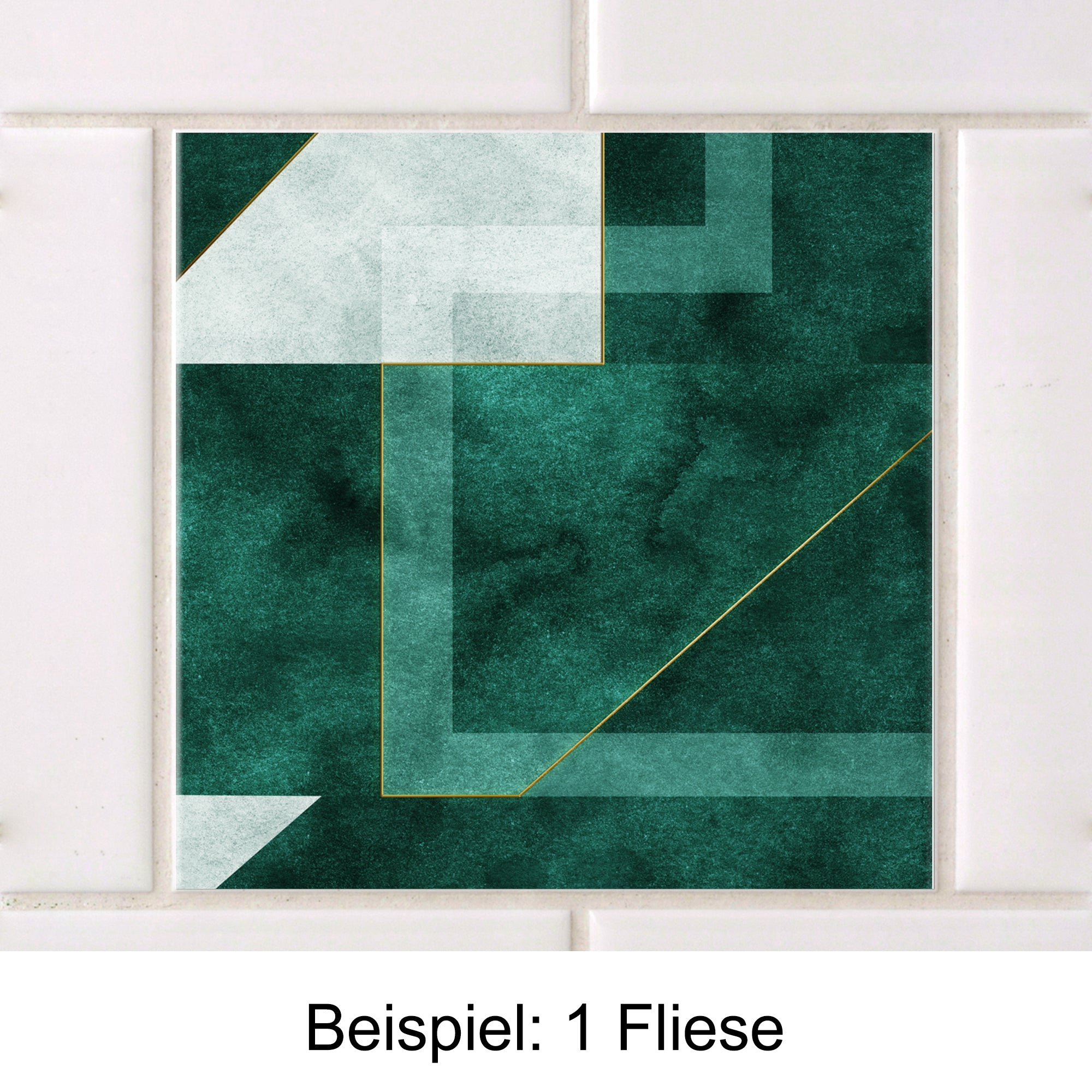 Fliesenaufkleber Geometrisches Design