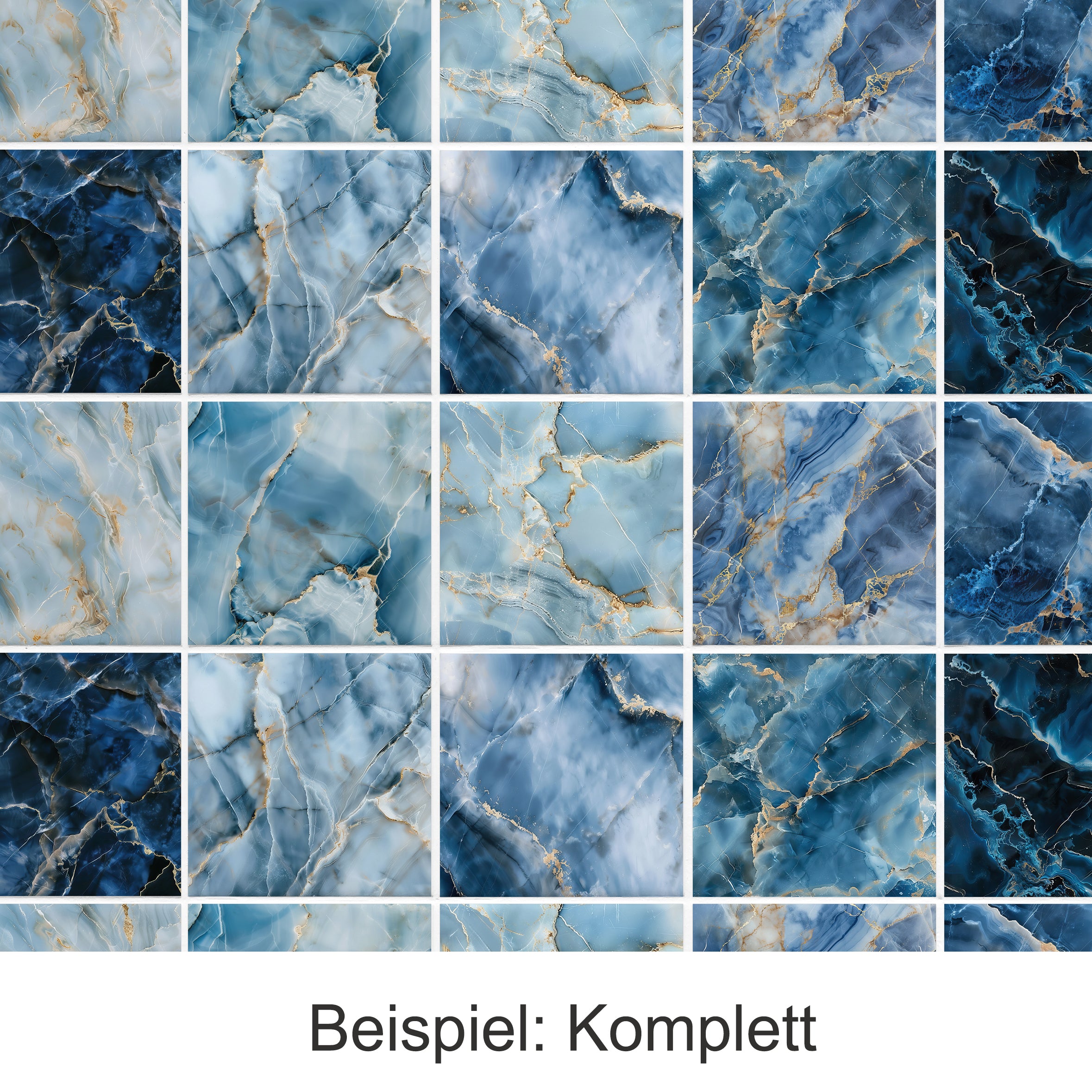 Fliesenaufkleber Marmoroptik