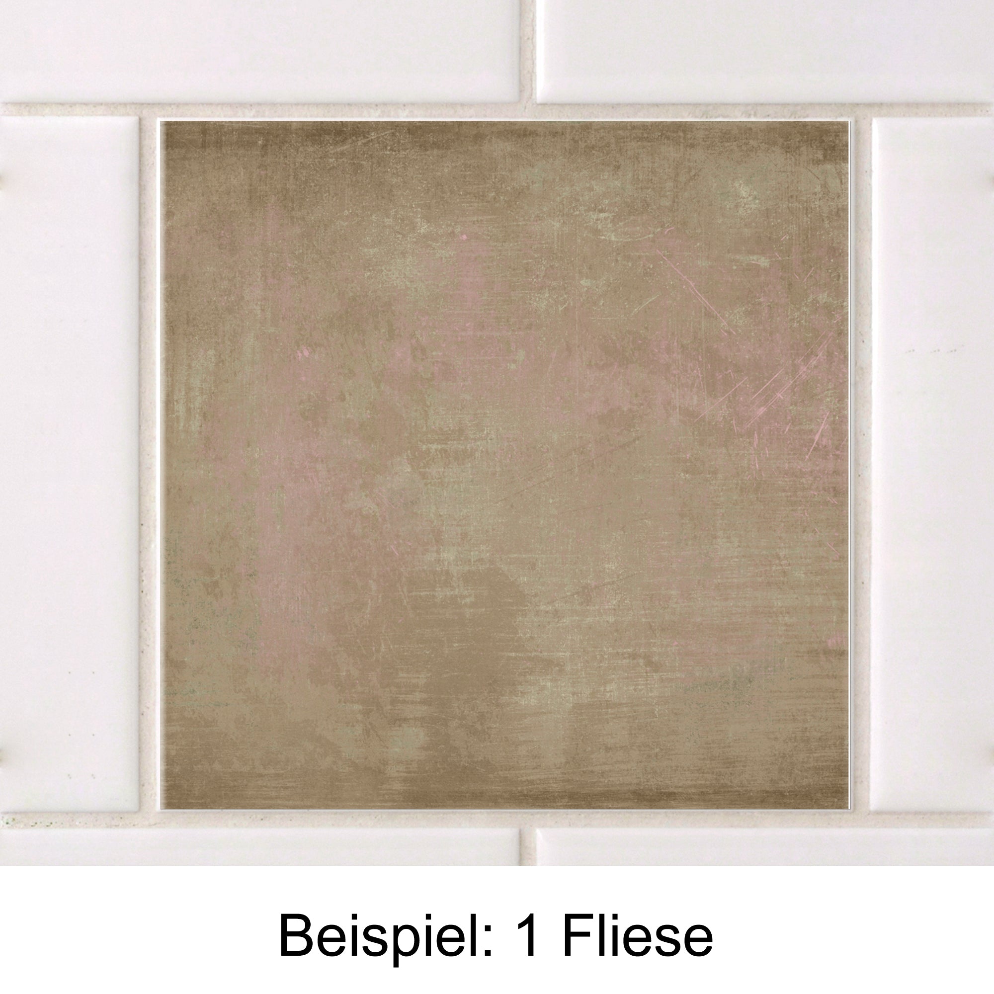 Fliesenaufkleber Erdtöne