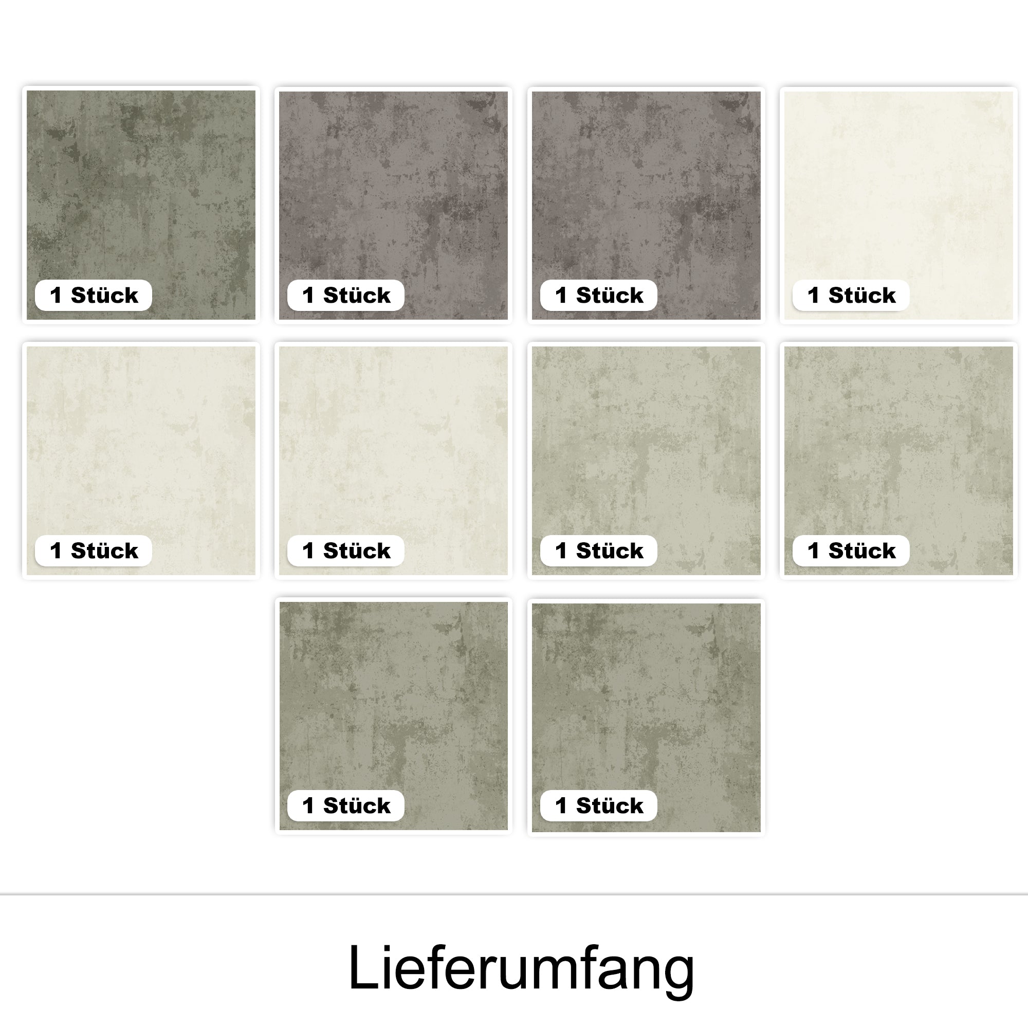 Fliesenaufkleber Grüner Farbmix