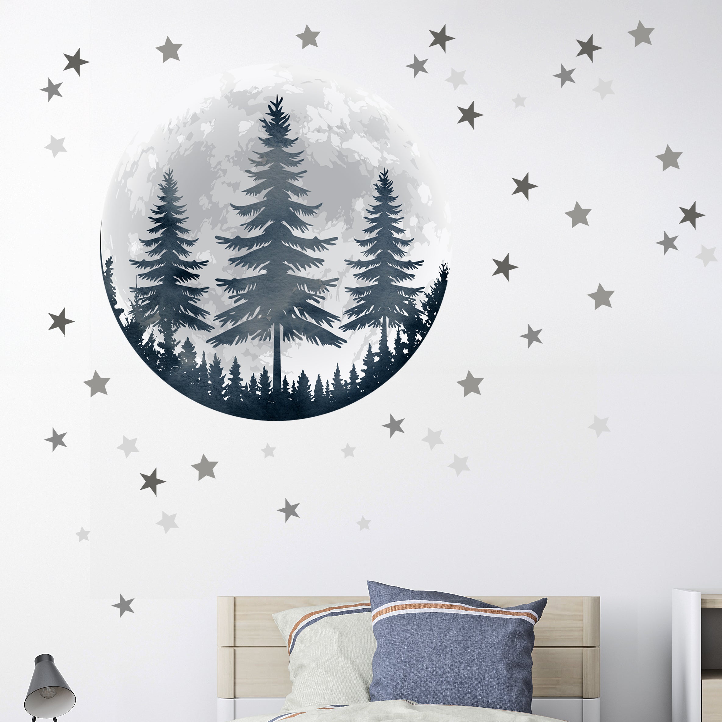 Stickerfolie Wald-Motiv