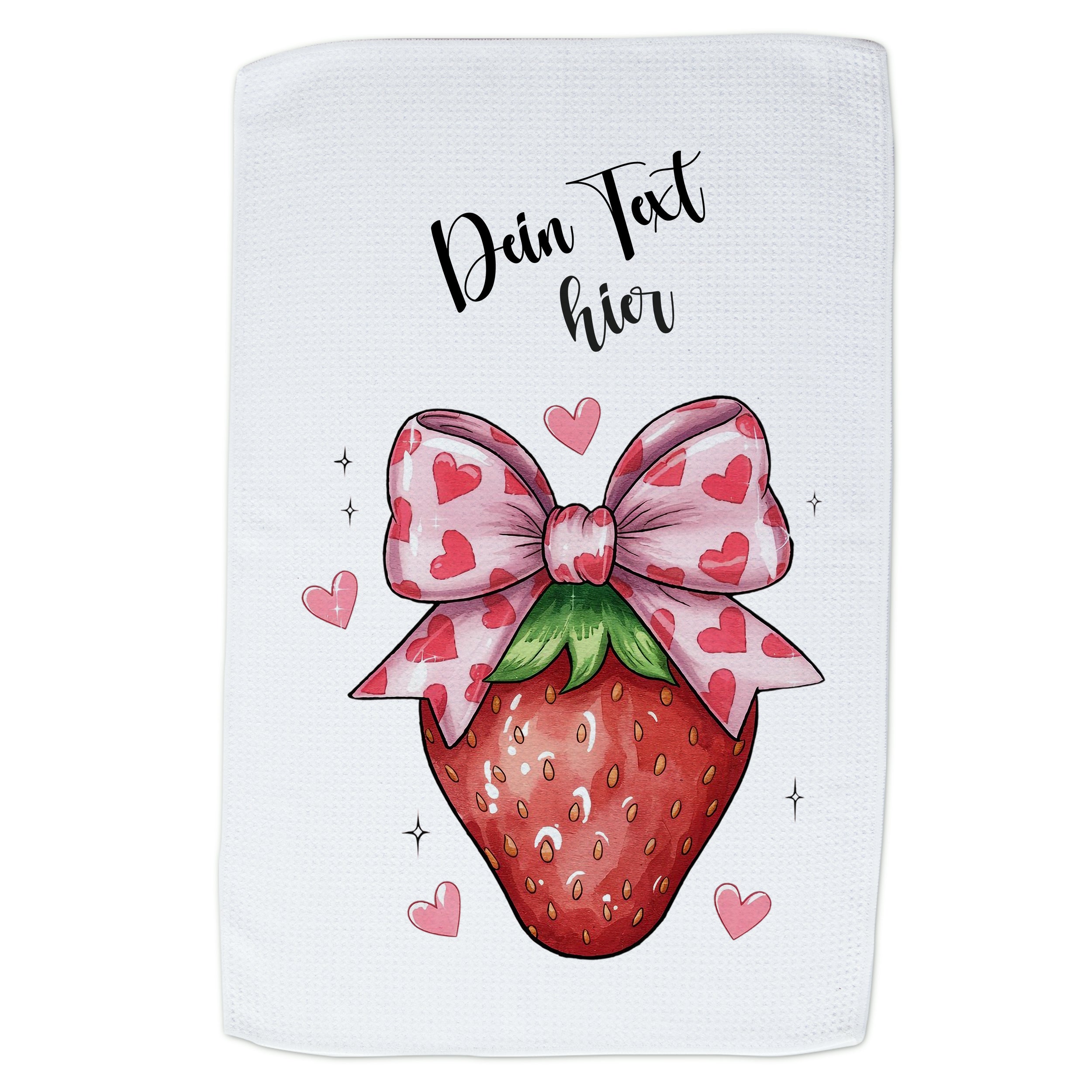 Geschirrtuch Erdbeere