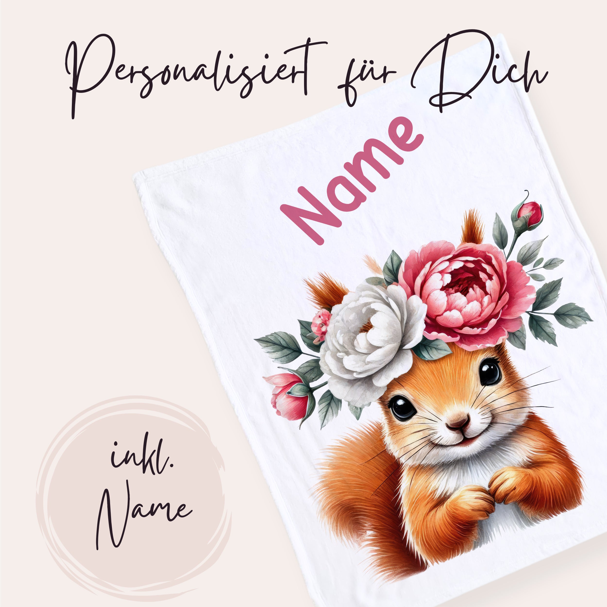 Babydecke Eichhörnchen