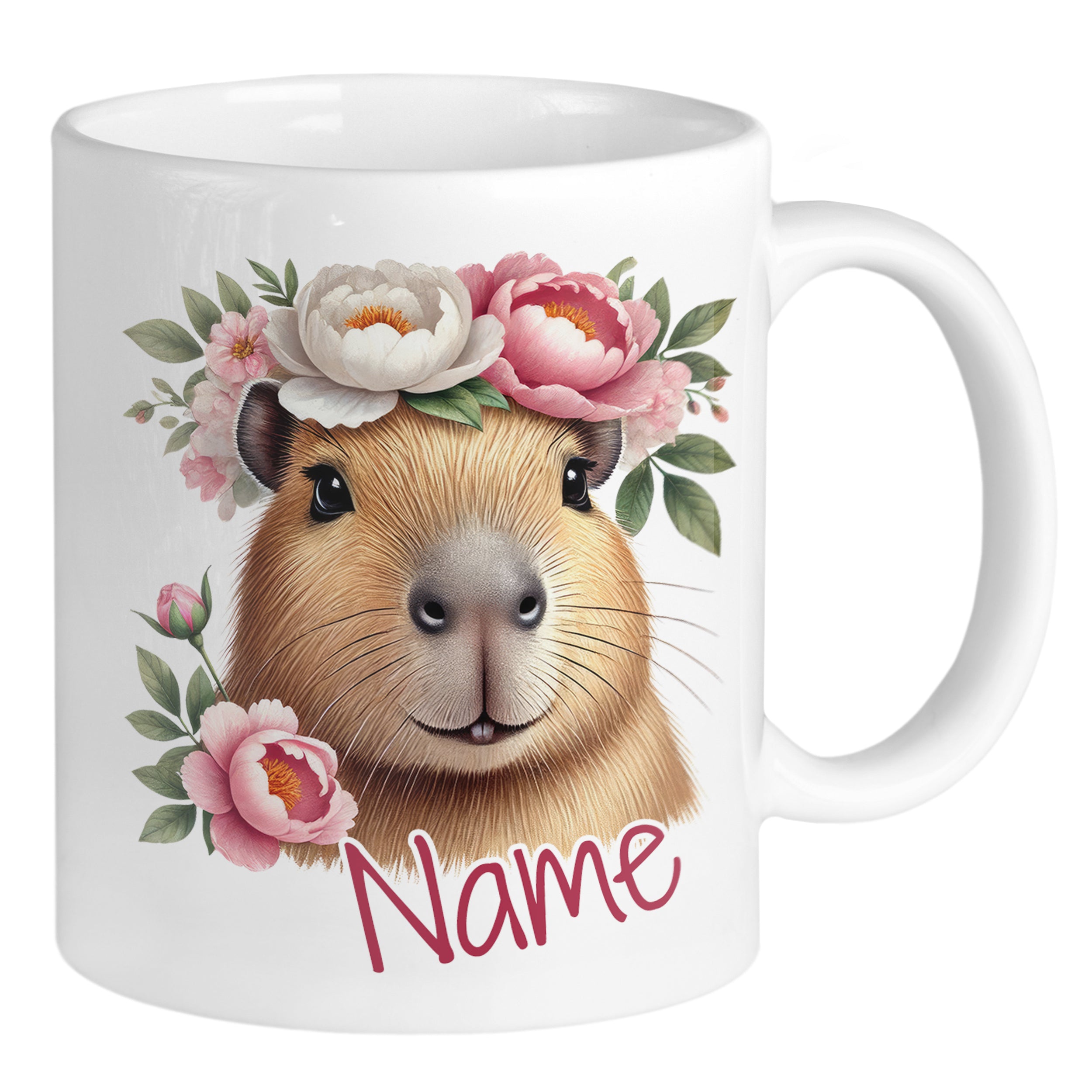 Tasse mit Meerschweinchen