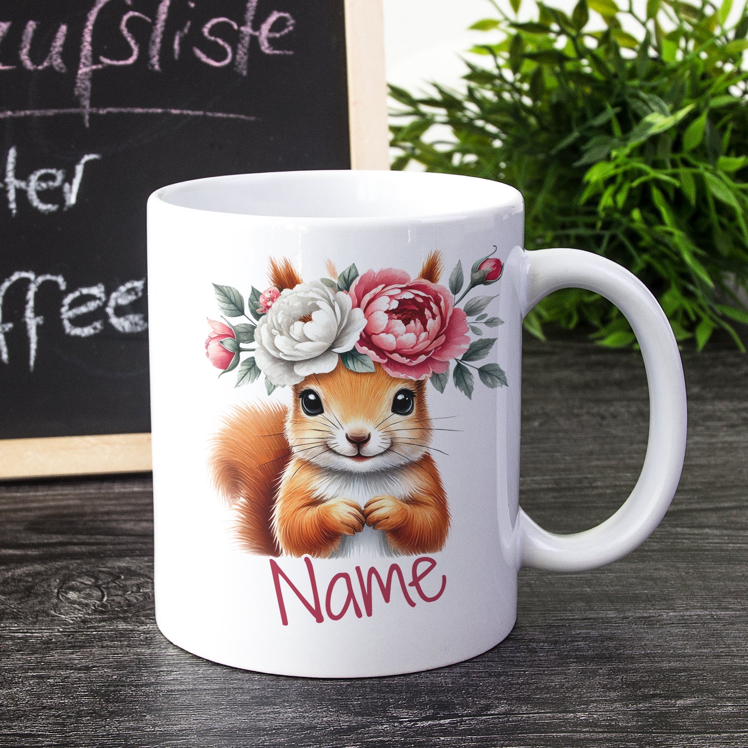 Tasse Eichhörnchen