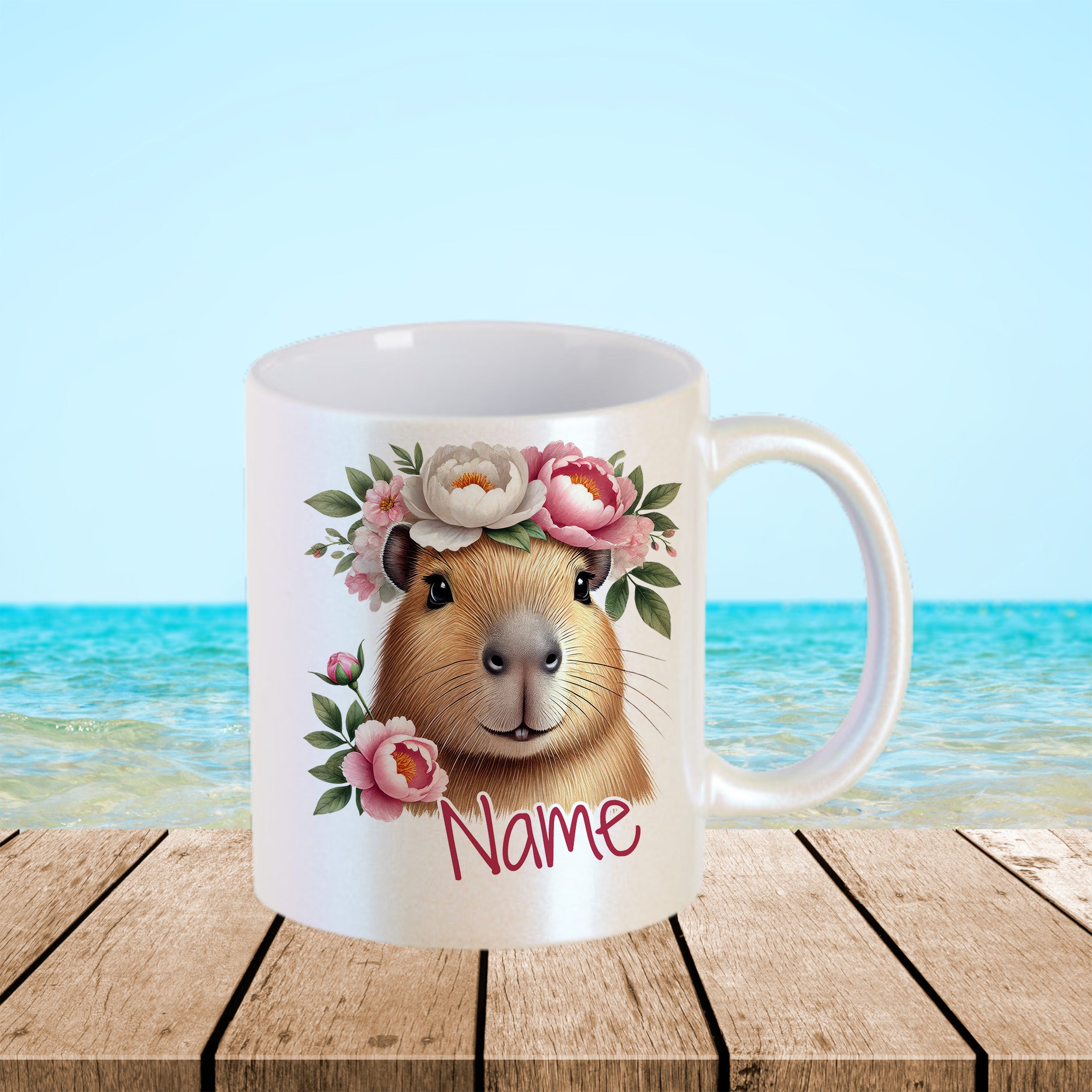 Tasse mit Capybara