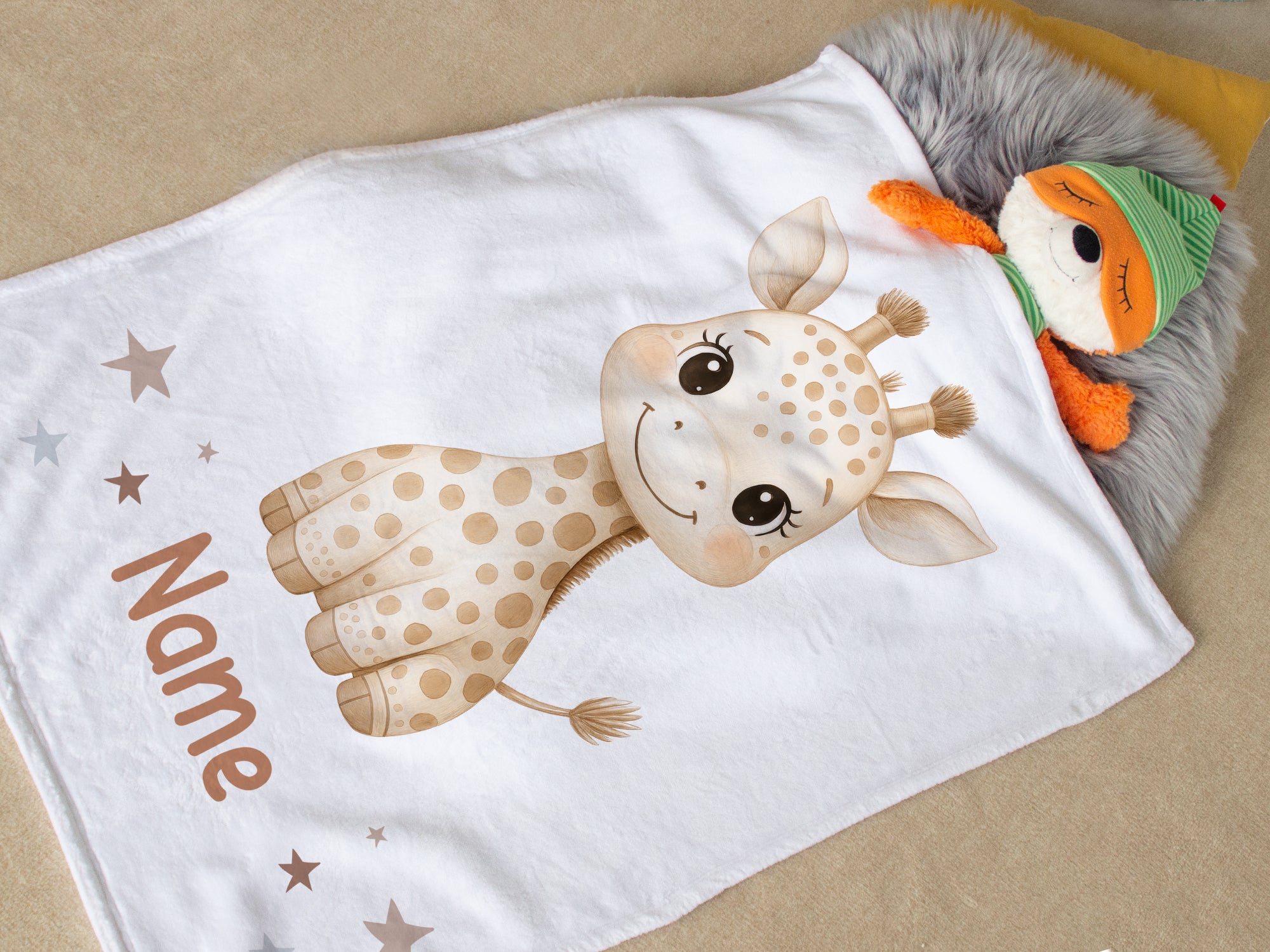 Babydecke Giraffe