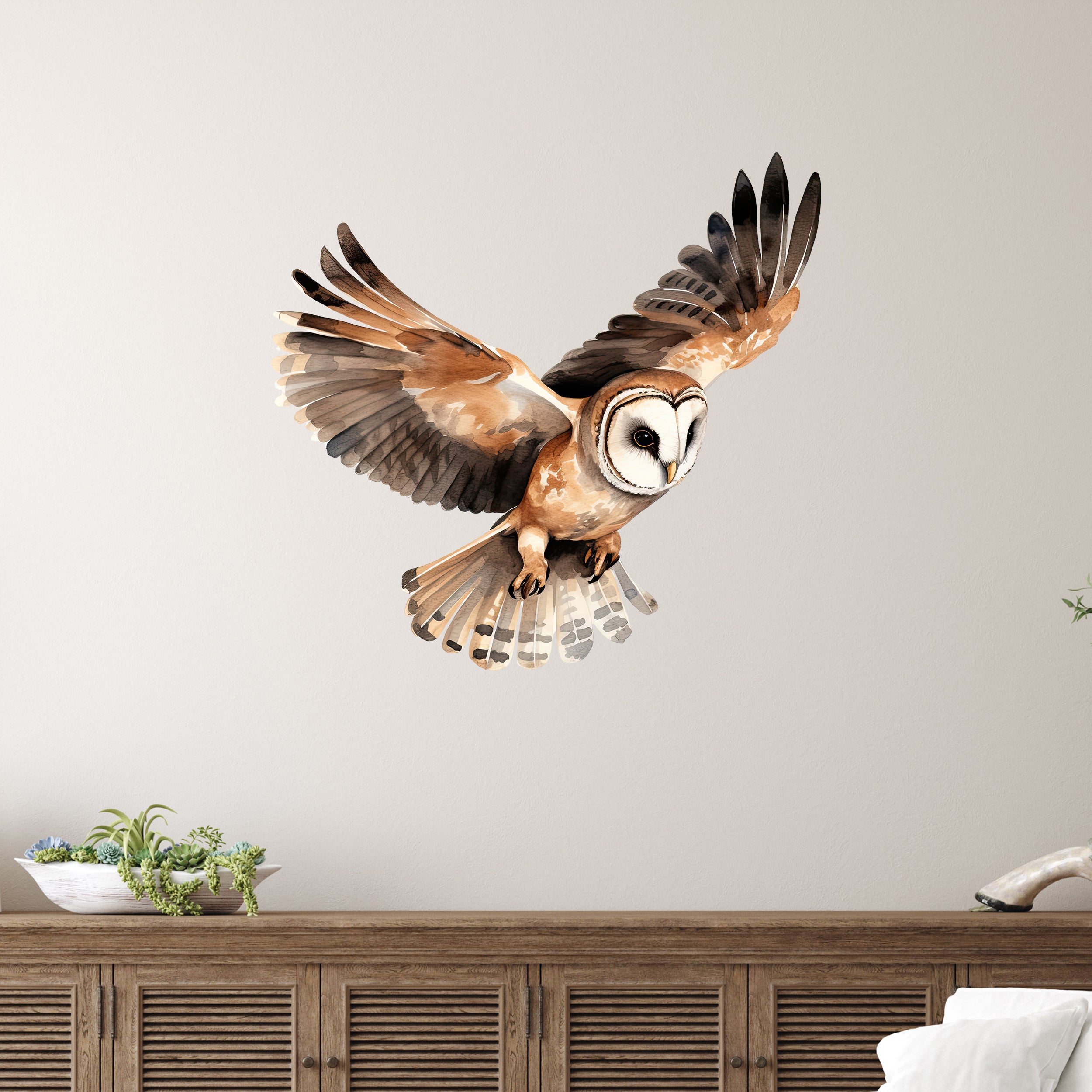Wandtattoo Eule
