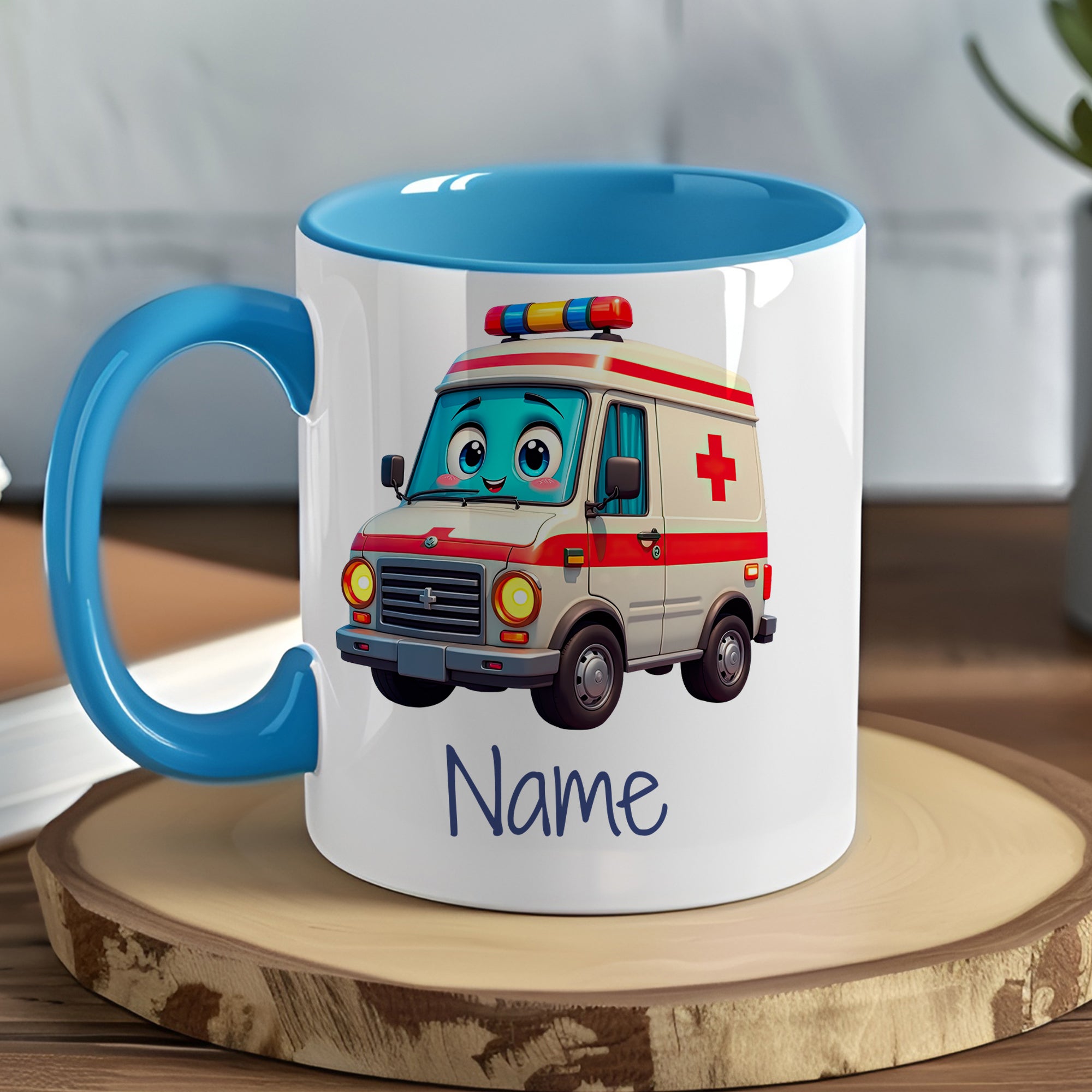 Kindertasse Rettungswagen - Für kleine Helden im Alltag
