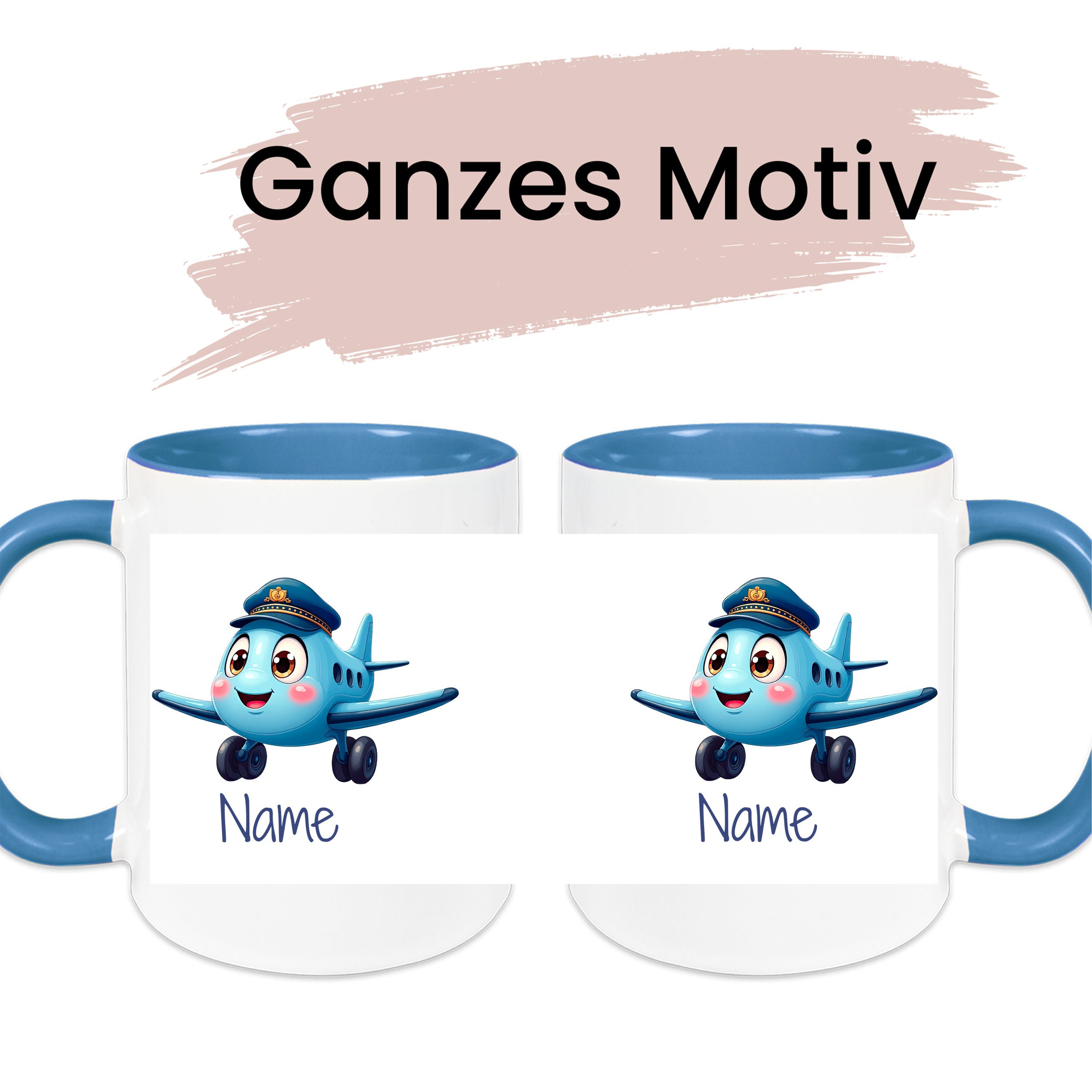 Kindertasse Flugzeug - Für kleine Abenteurer